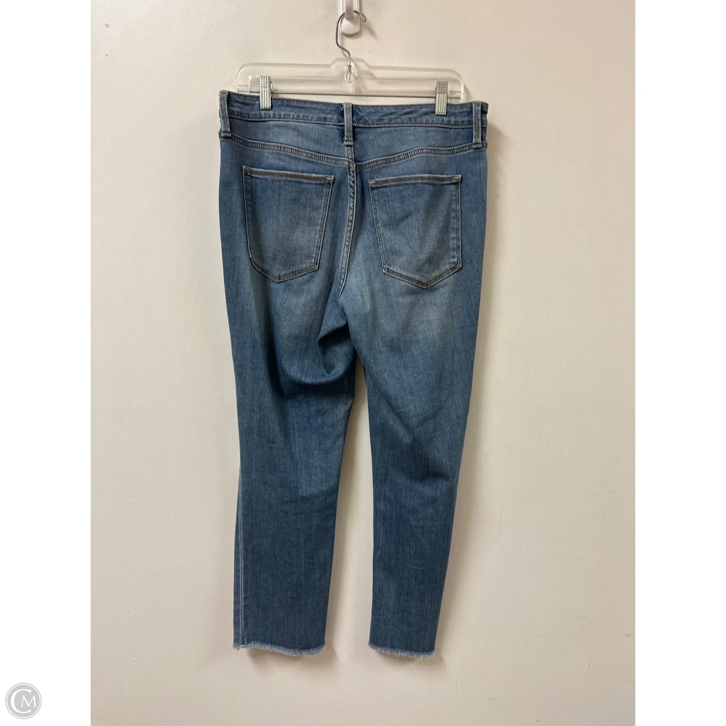 Jeans Cropped By Universal Thread In Blue Denim, Size: 10