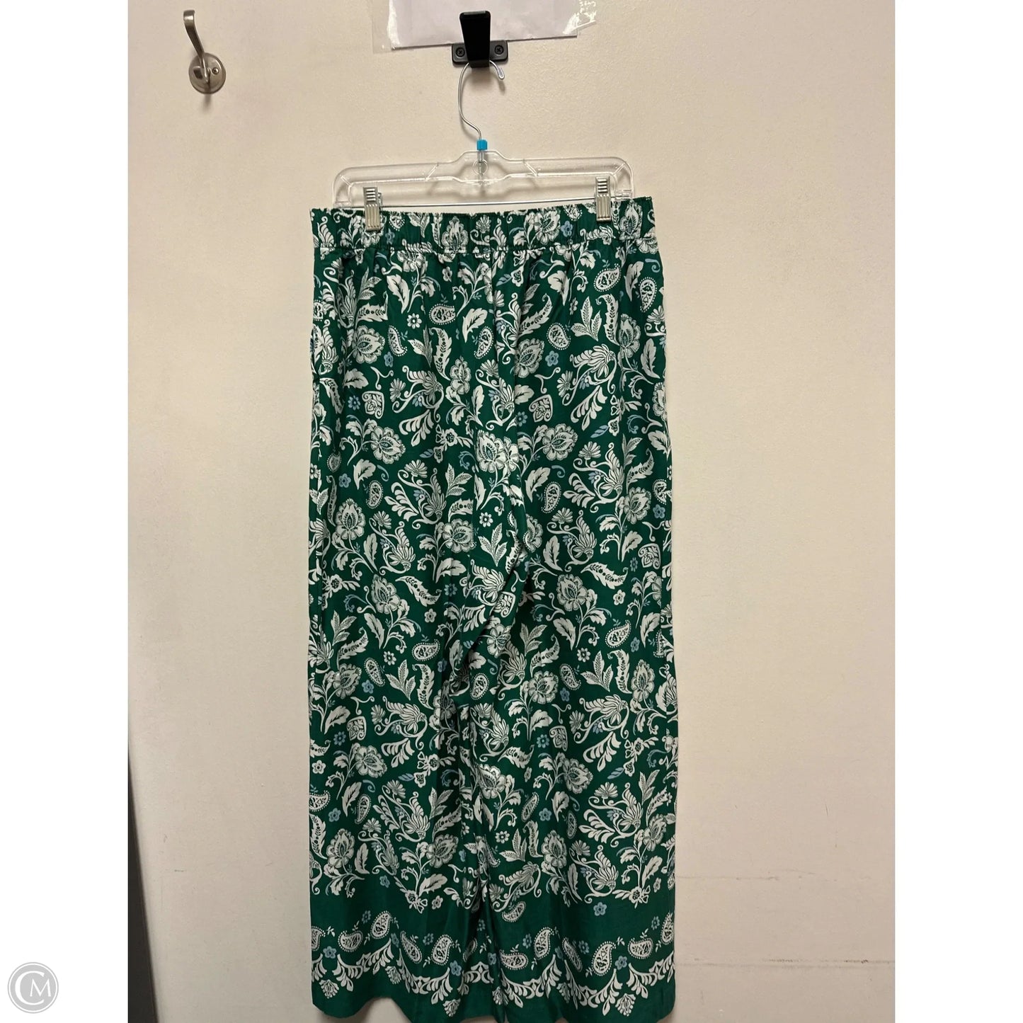 Pants Wide Leg By Loft In Green, Size: 8
