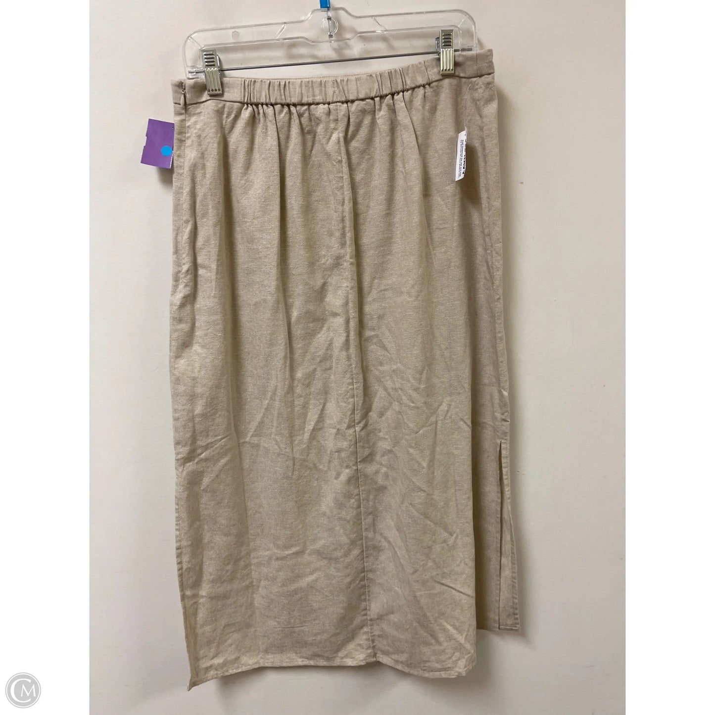 Skirt Midi By Old Navy In Tan, Size: 8