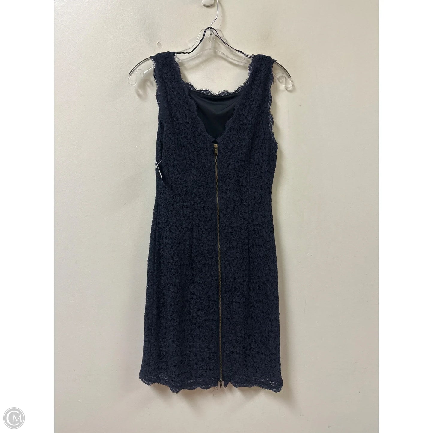 Dress Party Midi By Adrianna Papell In Navy, Size: M