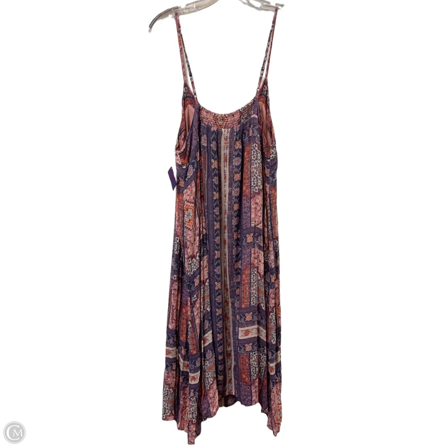 Dress Casual Maxi By Lucky Brand In Pink, Size: Xl