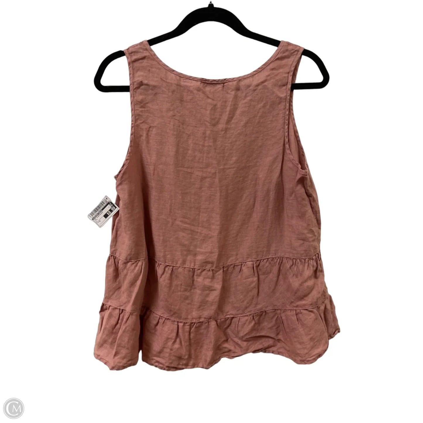 Top Sleeveless By Cynthia Rowley In Pink, Size: M