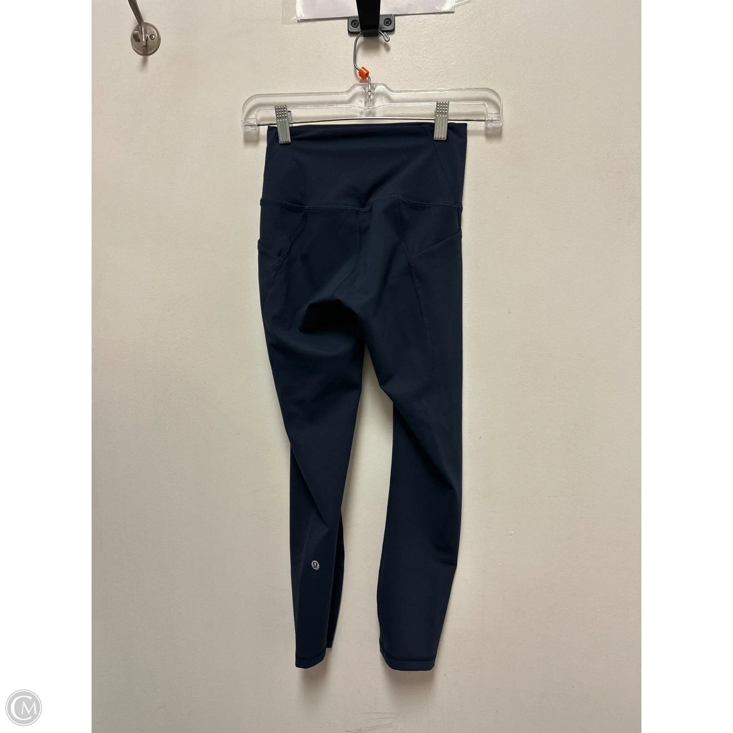 Athletic Leggings By Lululemon In Navy, Size: 4