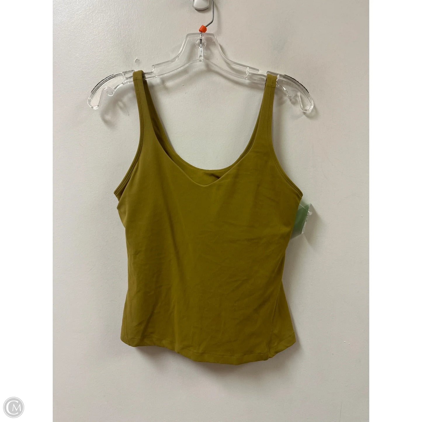 Athletic Tank Top By Lululemon In Green, Size: M