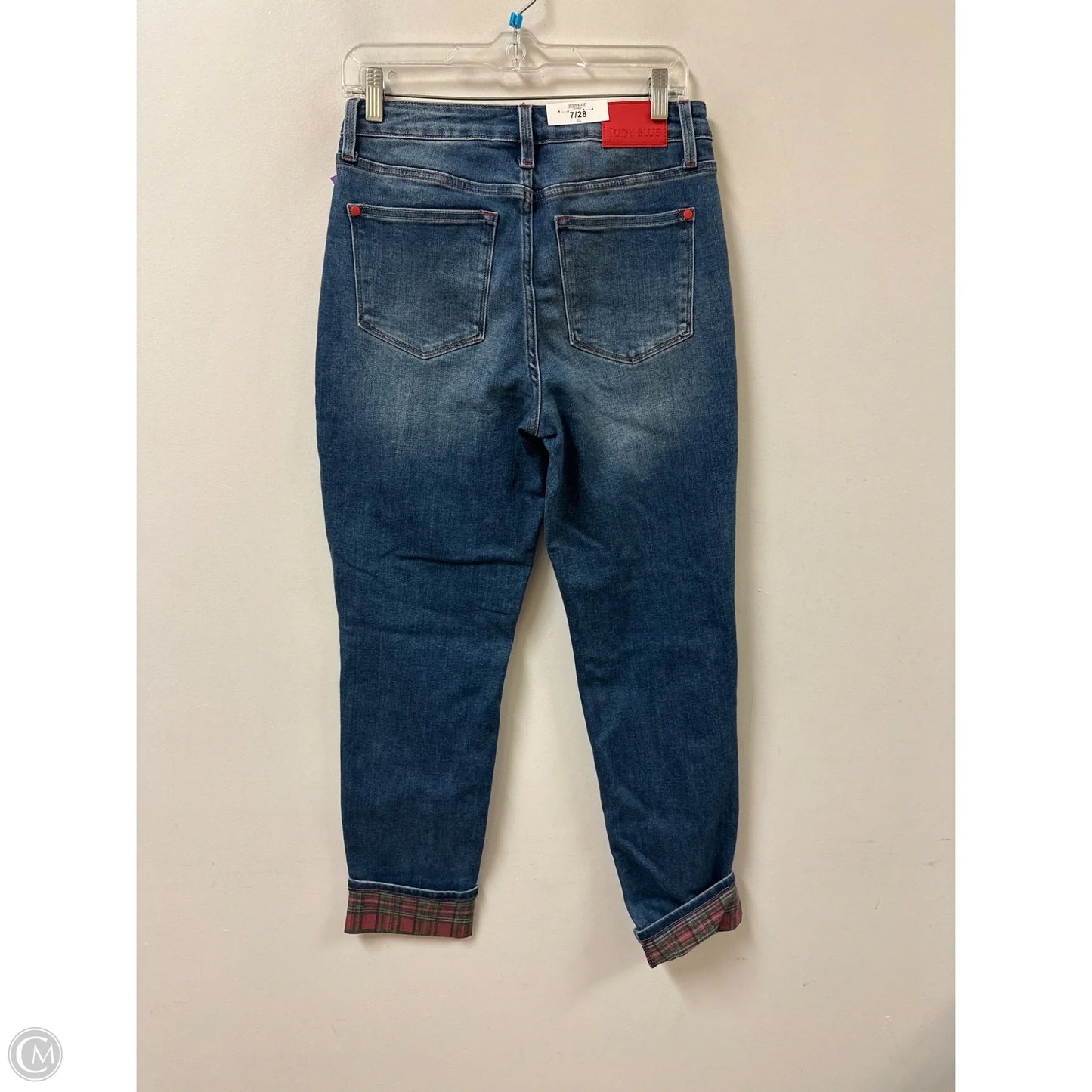 Jeans Straight By Judy Blue In Blue Denim, Size: 6