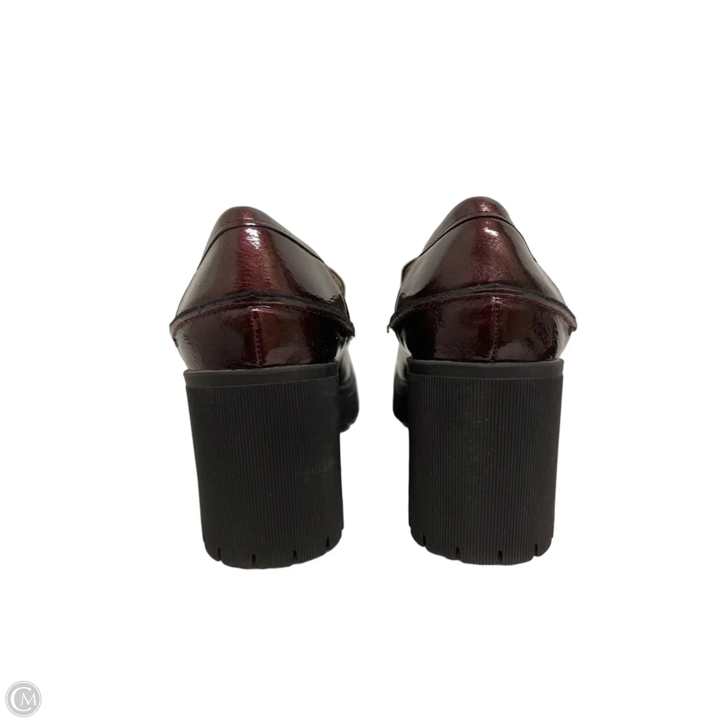 Shoes Heels Block By Clothes Mentor In Purple, Size: 7.5