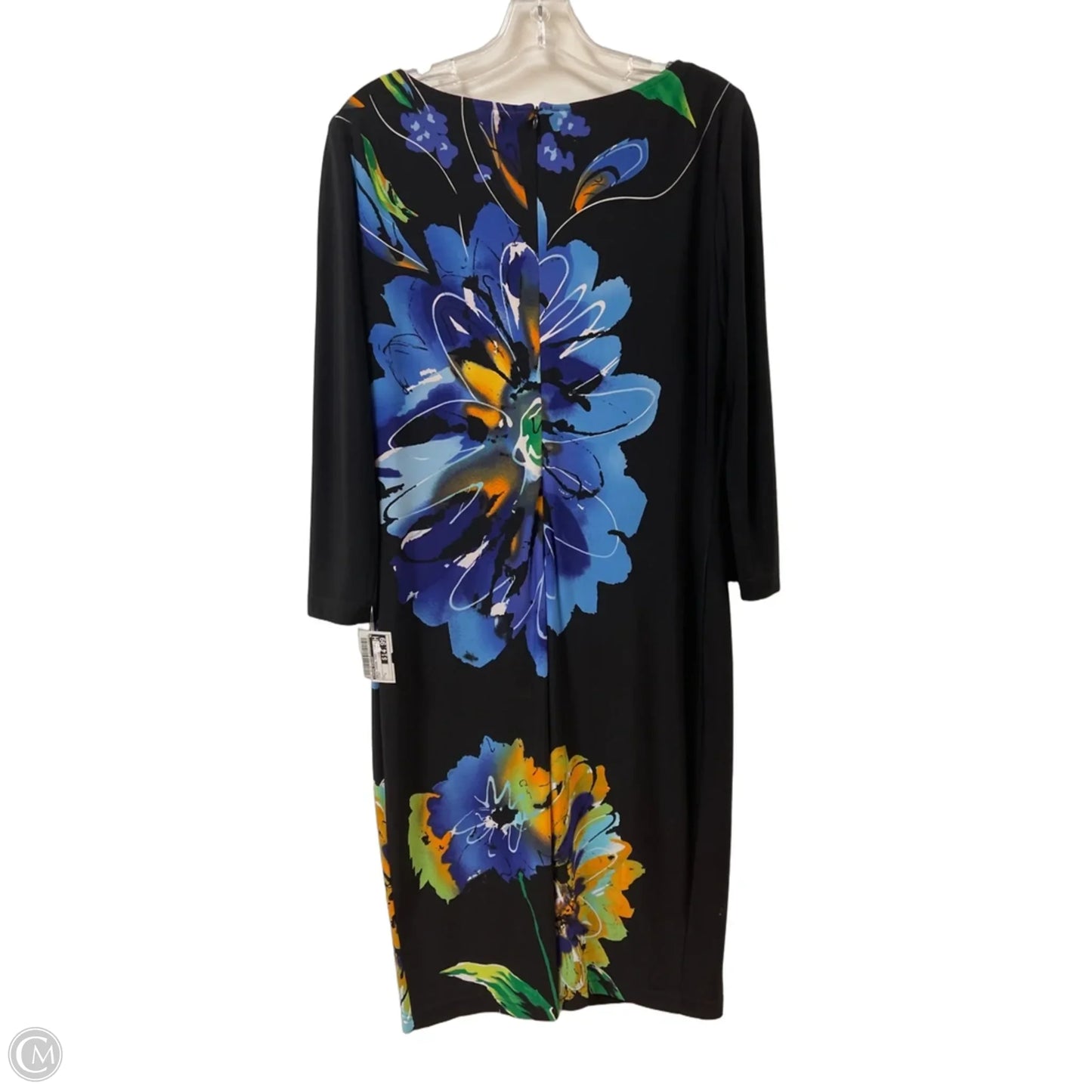 Dress Casual Midi By Joseph Ribkoff In Black, Size: L