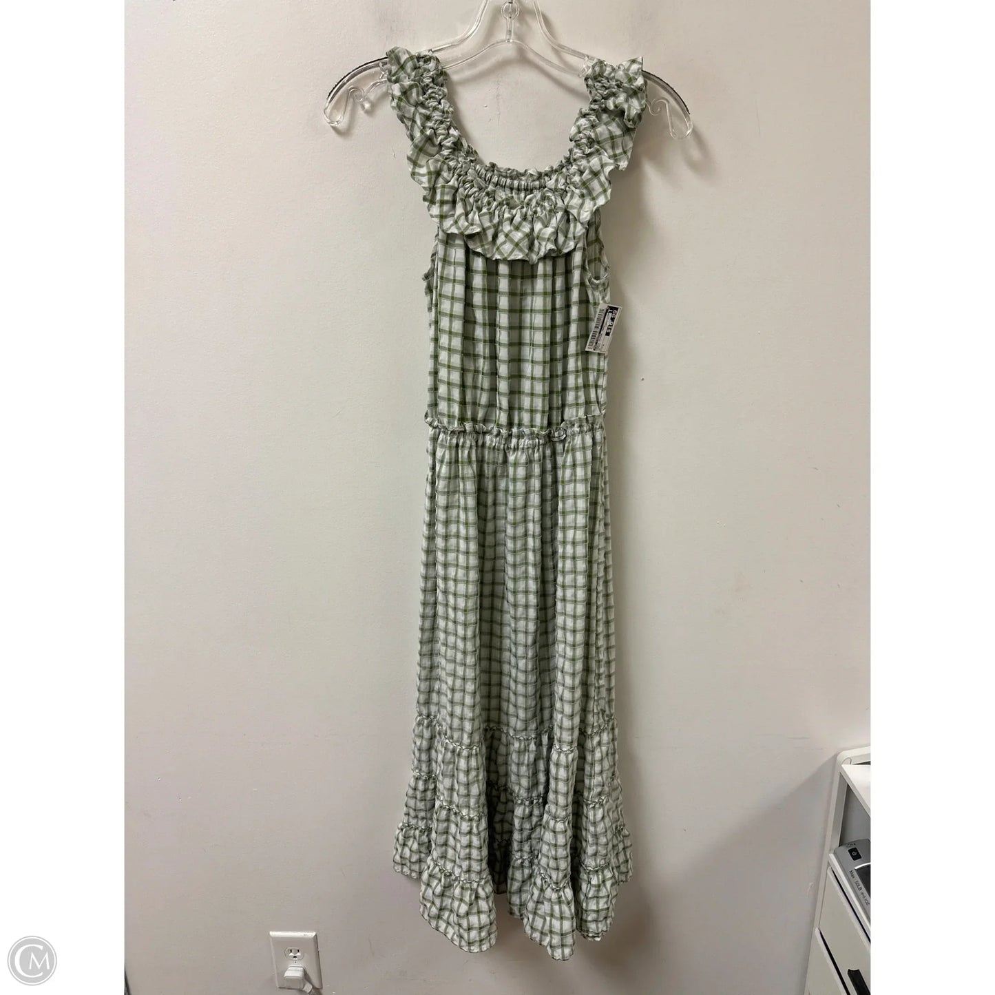 Dress Casual Maxi By Max Studio In Green, Size: M