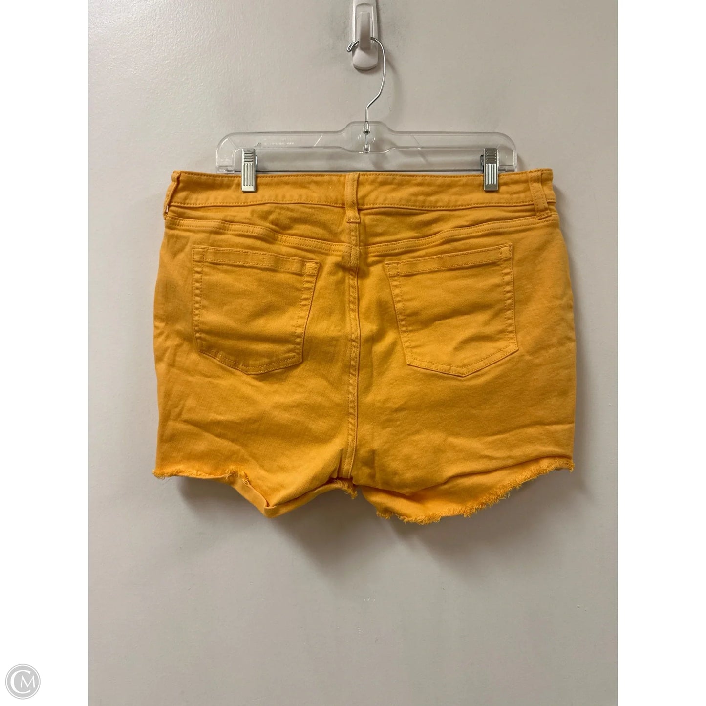 Shorts By Torrid In Yellow Denim, Size: 14