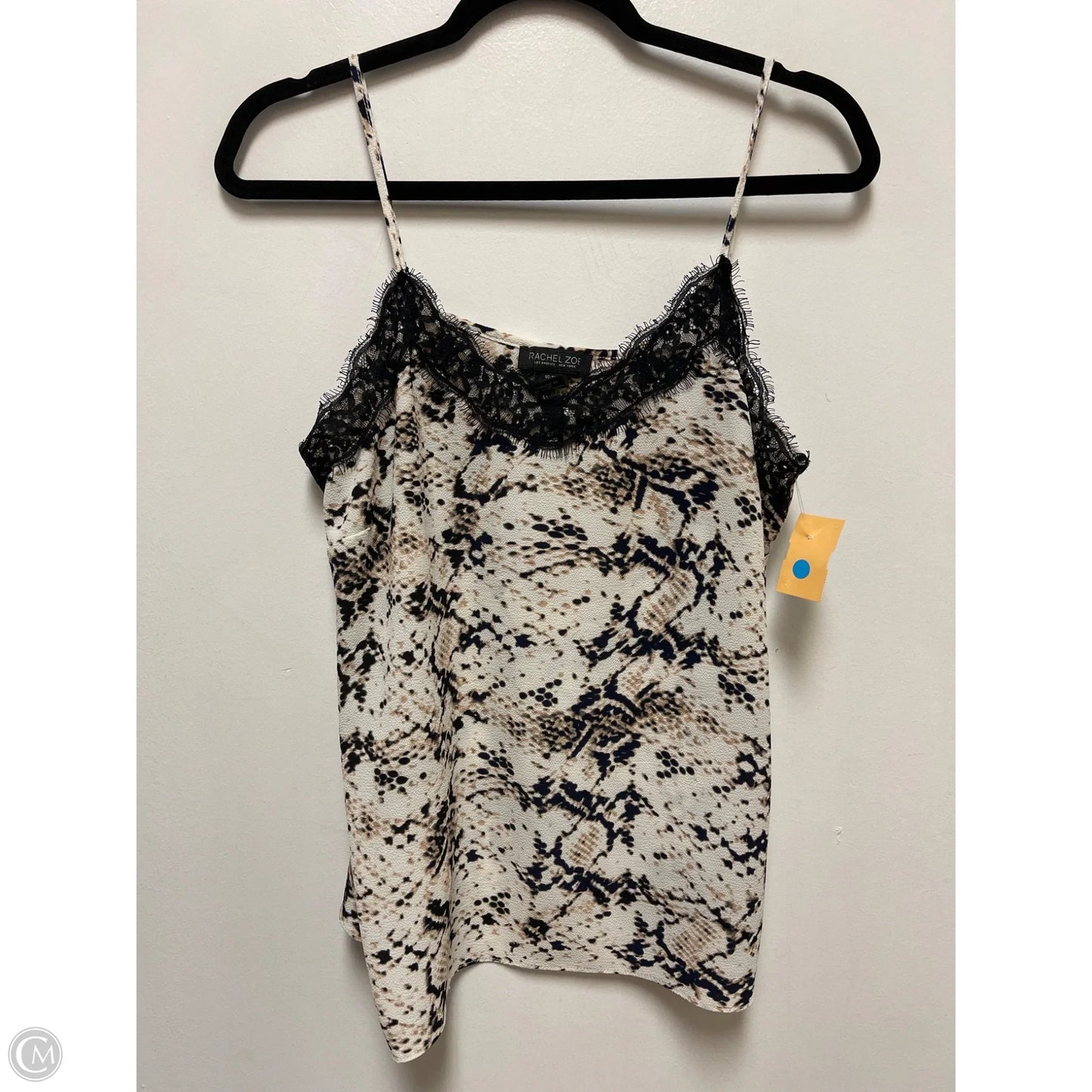 Top Sleeveless By Rachel Zoe In Snakeskin Print, Size: M