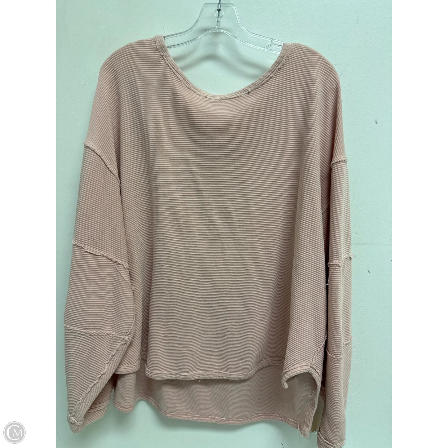 Sweatshirt Crewneck By We The Free In Pink, Size: L
