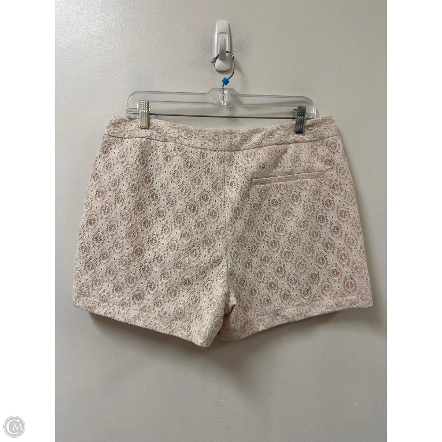 Shorts By Lc Lauren Conrad In Cream & White, Size: 14