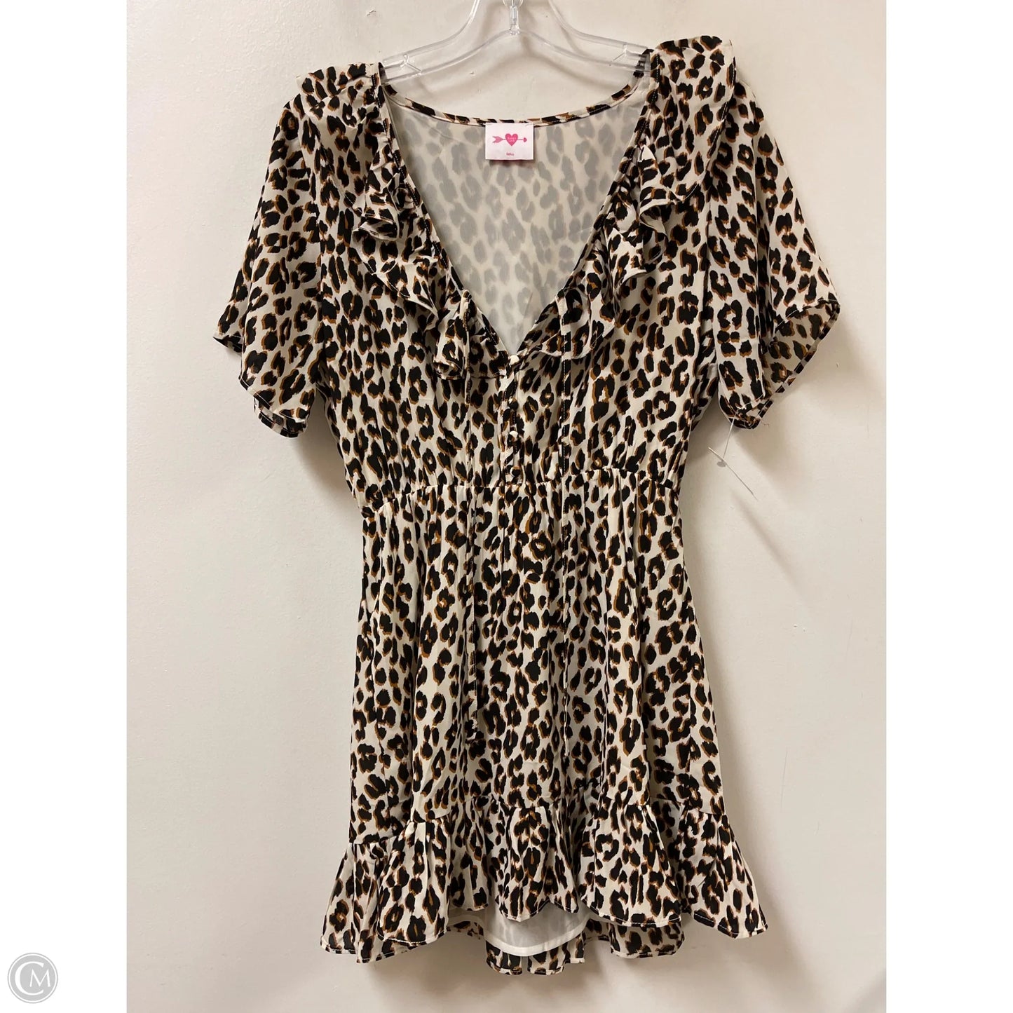 Dress Casual Short By Buddy Love In Animal Print, Size: S