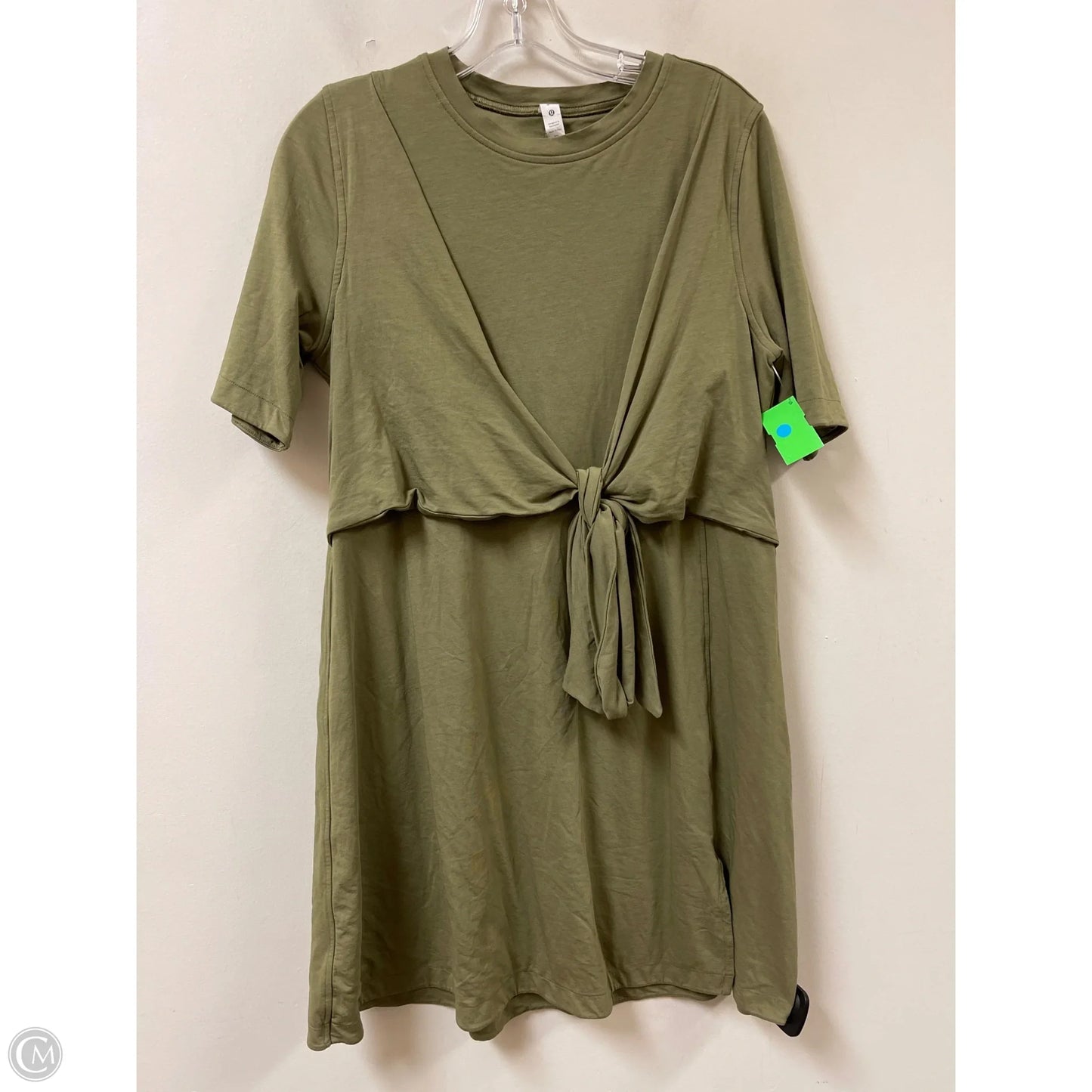 Athletic Dress By Lululemon In Green, Size: 8