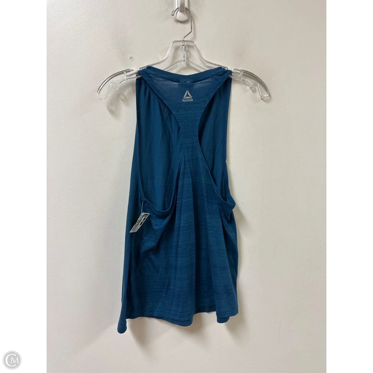 Athletic Tank Top By Reebok In Blue, Size: M