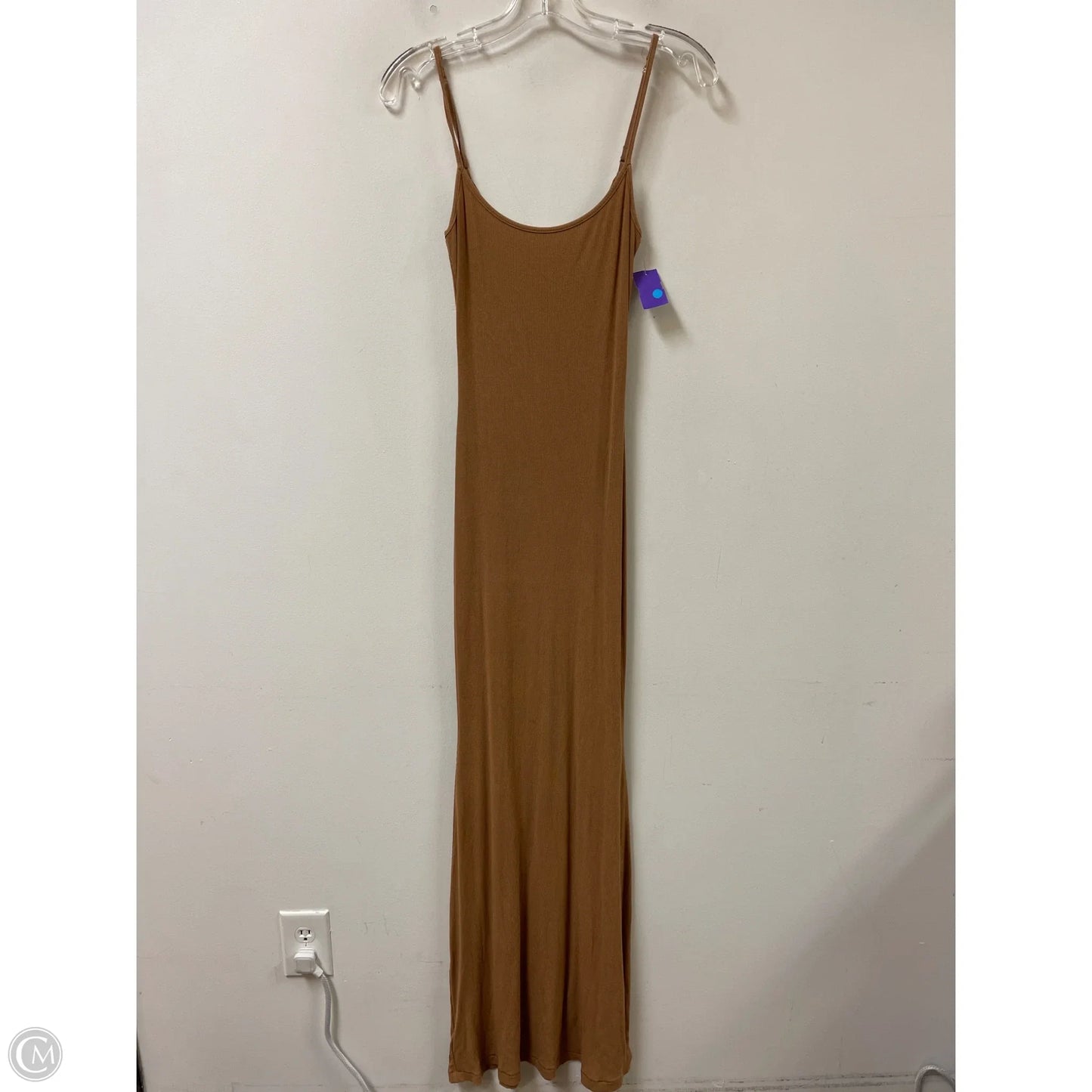 Dress Casual Maxi By Skims In Brown, Size: L