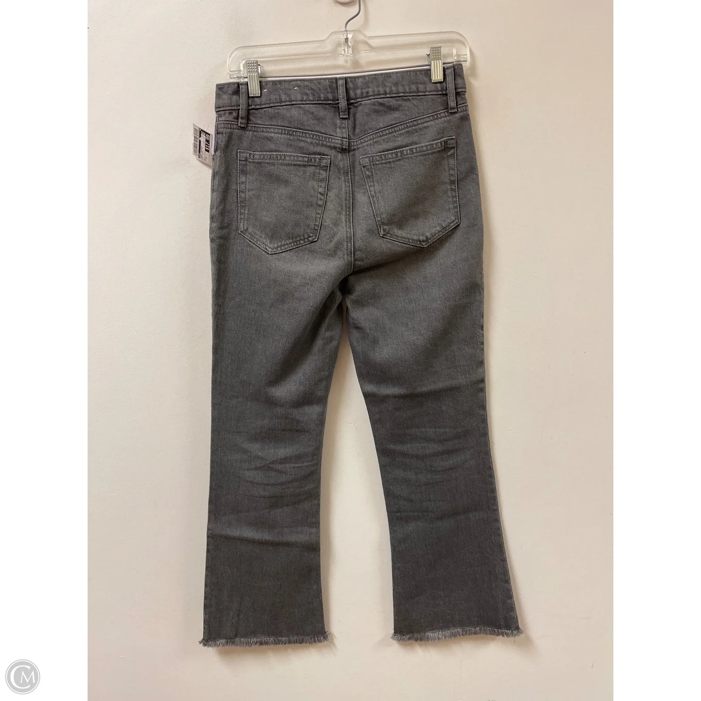 Jeans Cropped By Loft In Grey Denim, Size: 2