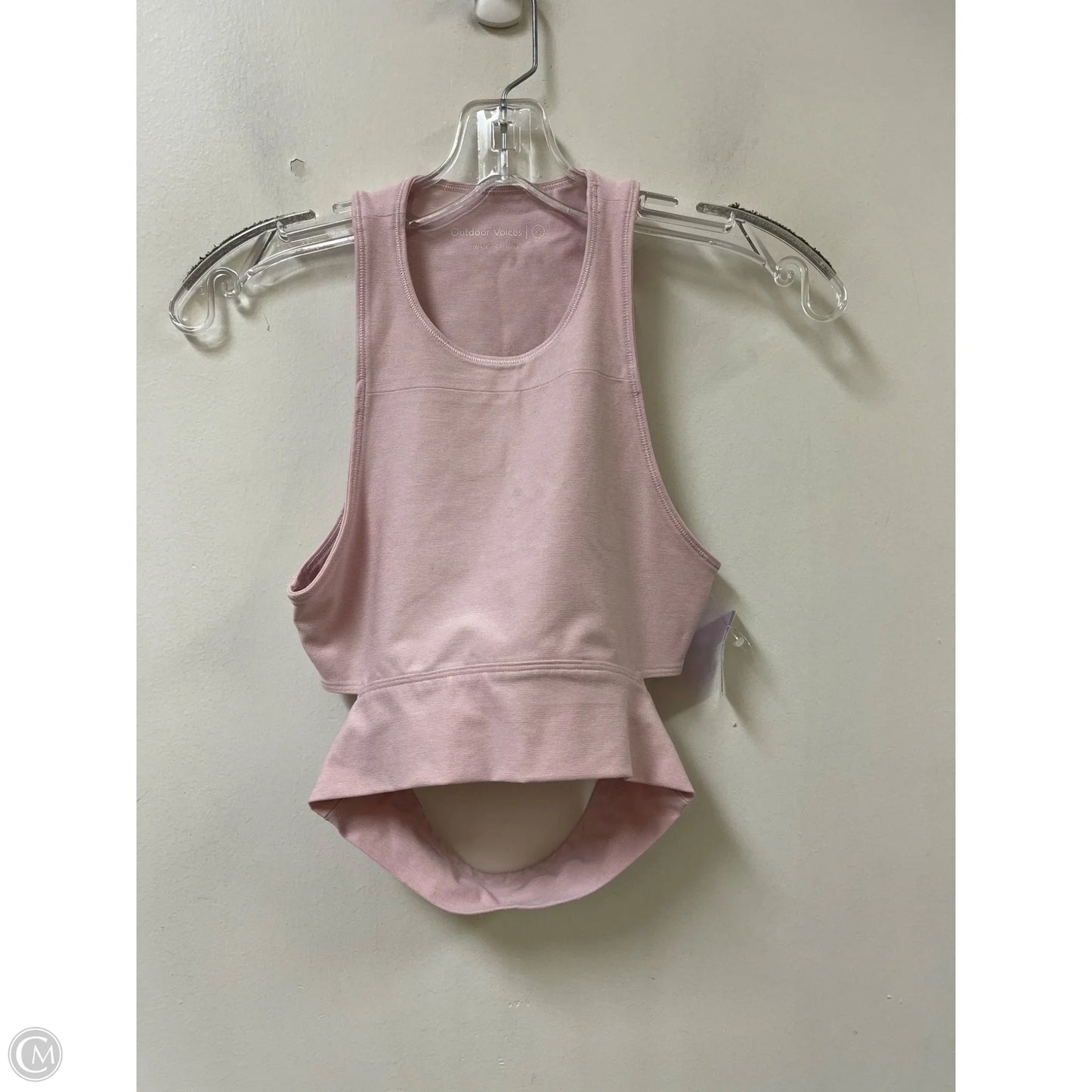 Athletic Bra By Outdoor Voices In Pink, Size: Xs