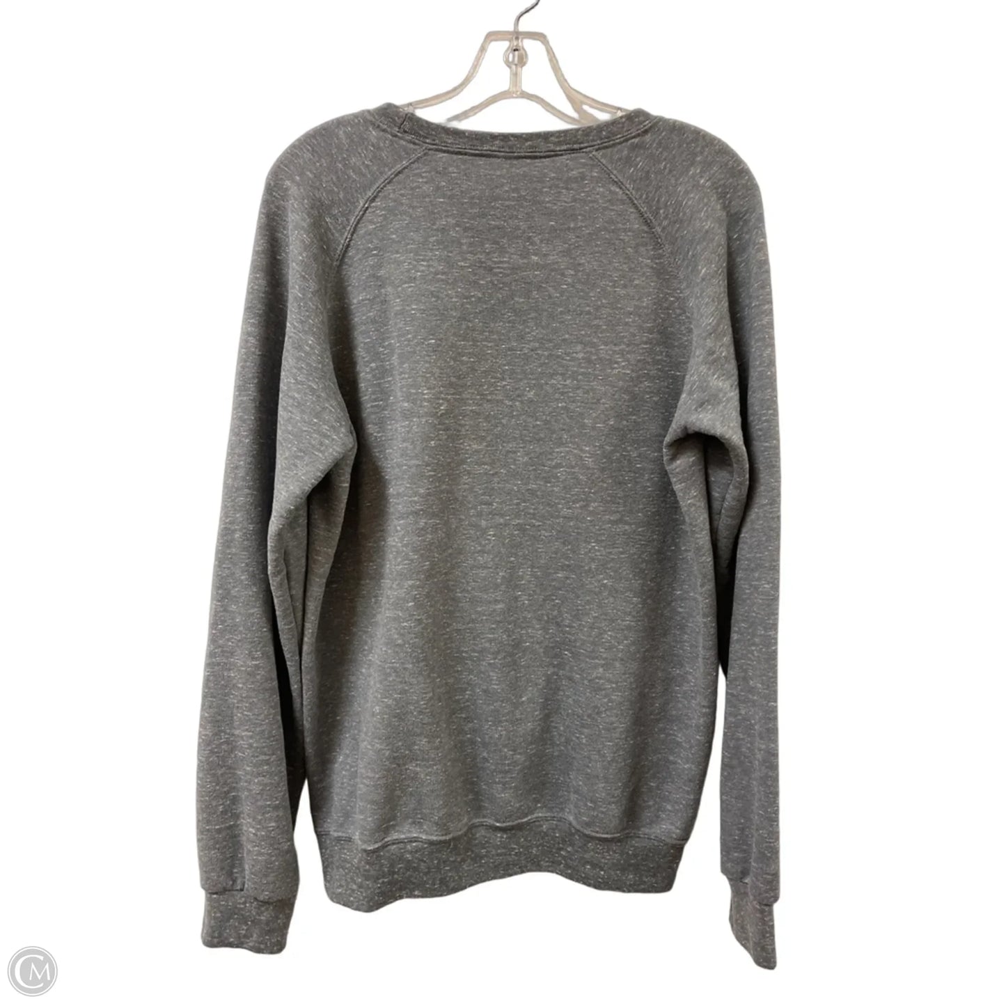 Sweatshirt Crewneck By Clothes Mentor In Grey, Size: S