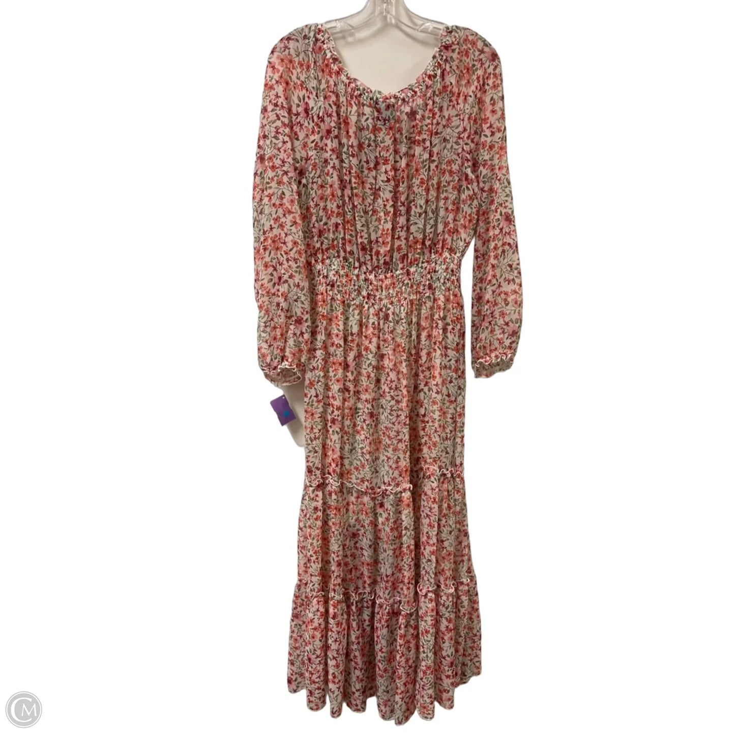 Dress Casual Maxi By Kate And Lily In Floral Print, Size: L