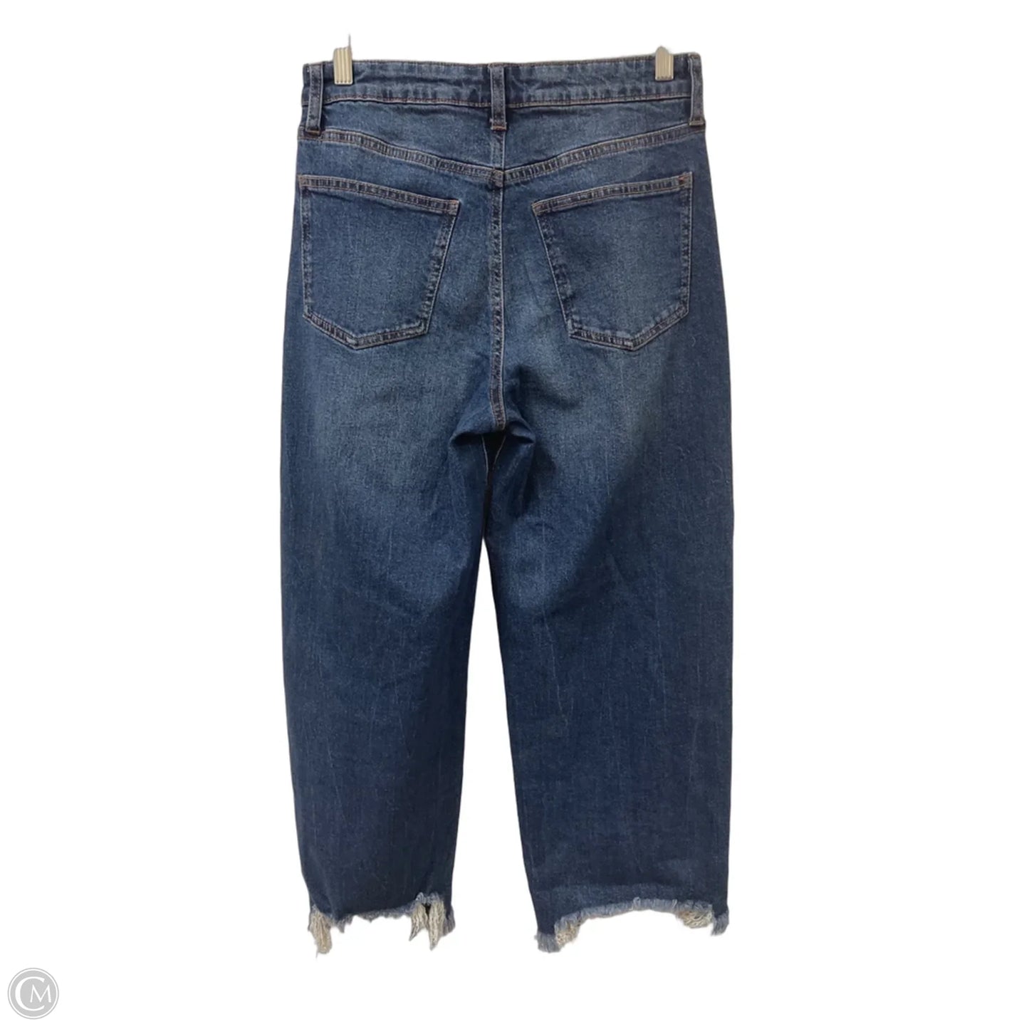 Jeans Wide Leg By Celebrity Pink In Blue Denim, Size: 6