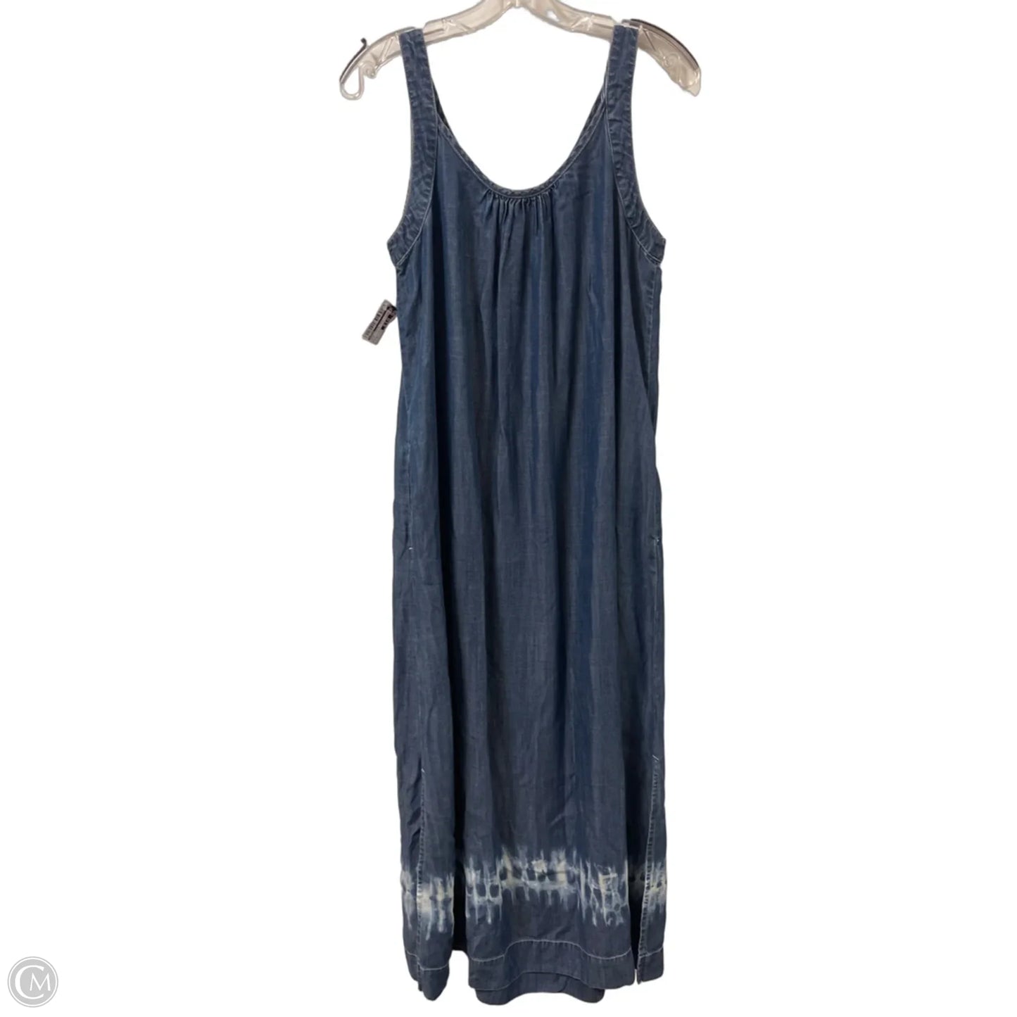 Dress Casual Maxi By Chicos In Blue, Size: S