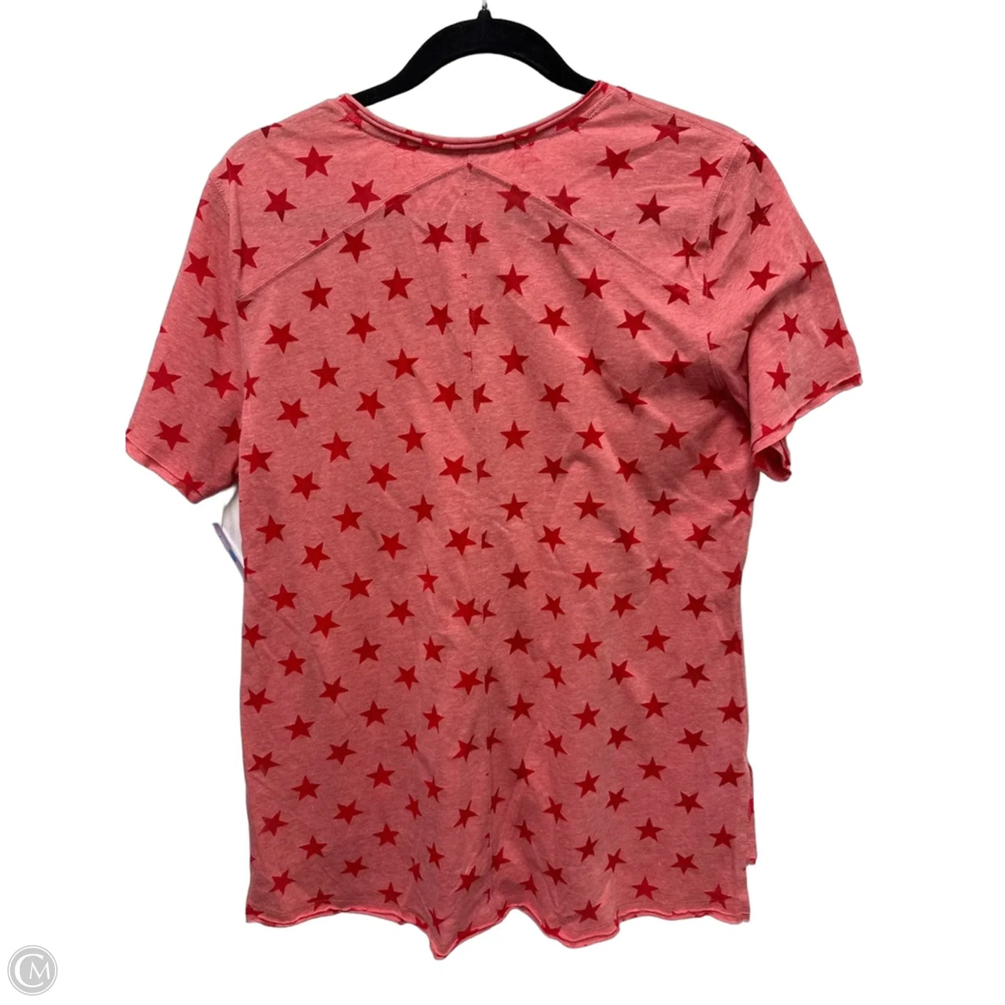 Top Short Sleeve By Time And Tru In Red, Size: M