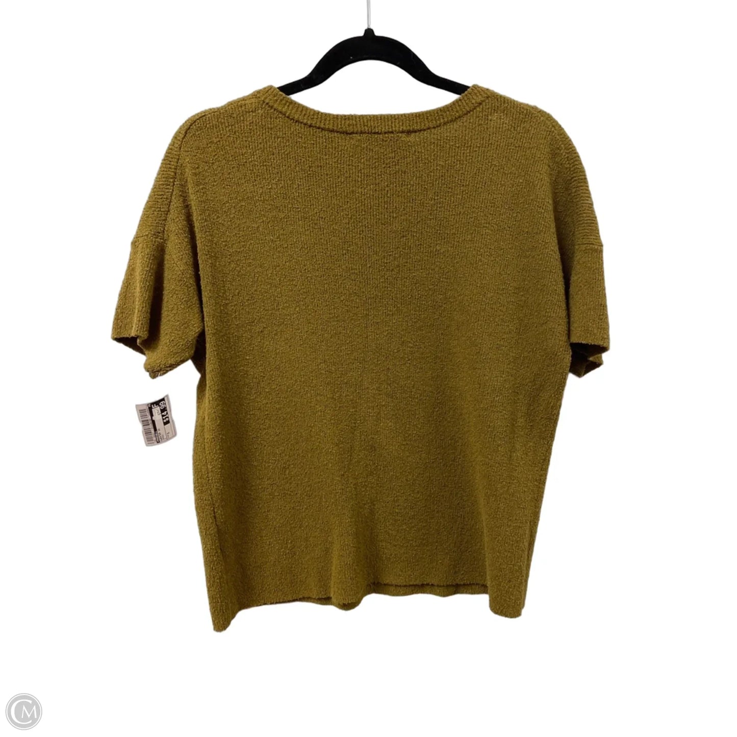 Sweater Short Sleeve By Madewell In Green, Size: S