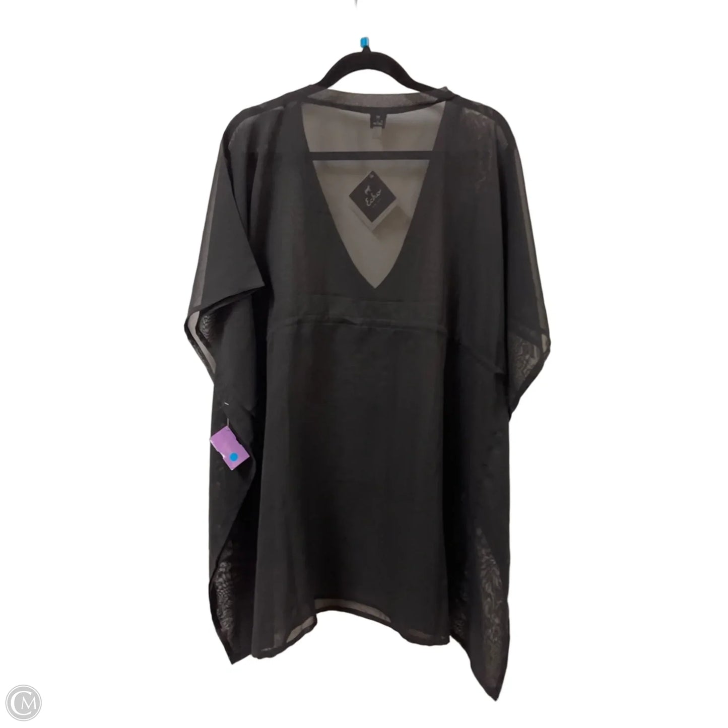 Swimwear Cover-up By Echo In Black, Size: Osfm