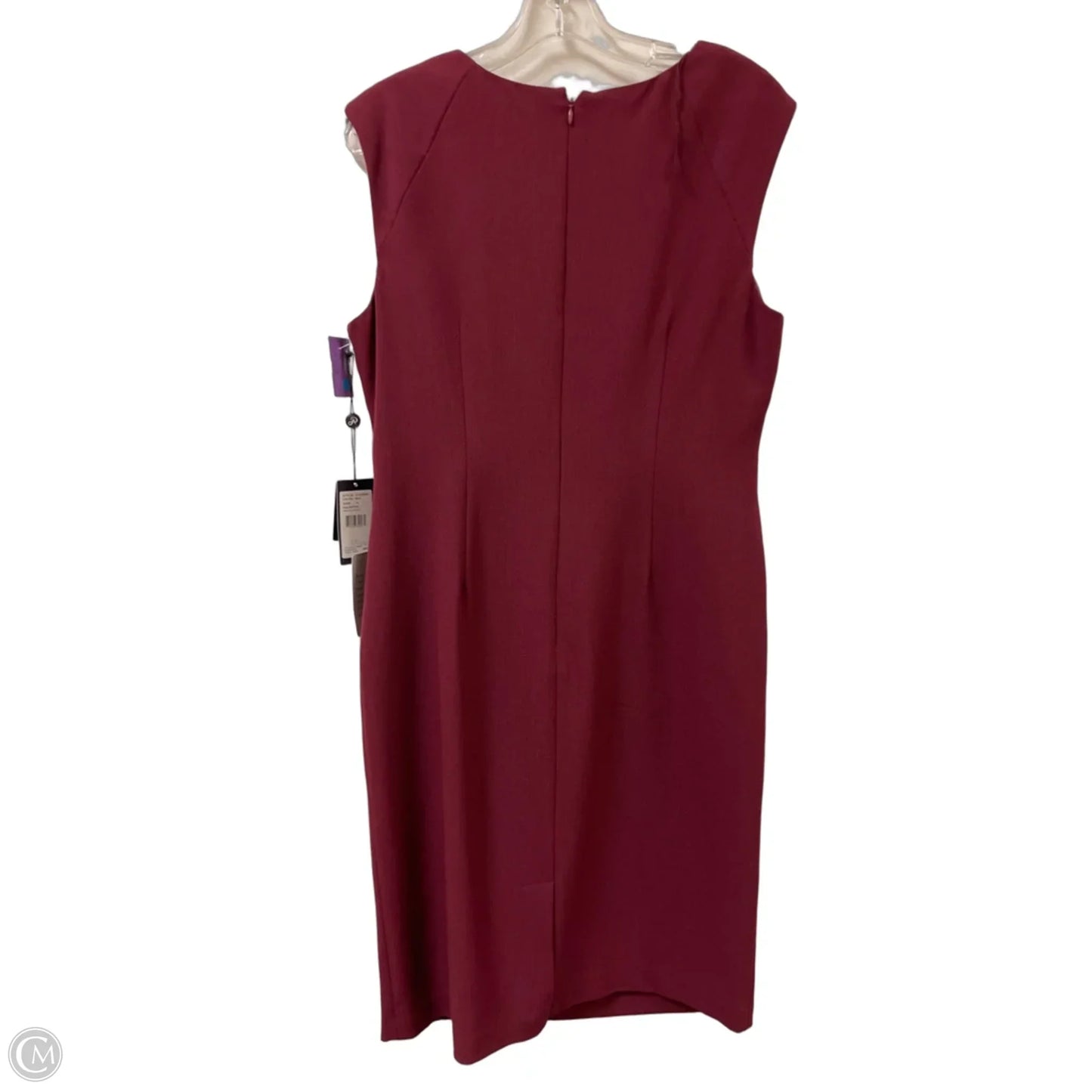 Dress Casual Midi By Adrianna Papell In Red, Size: L