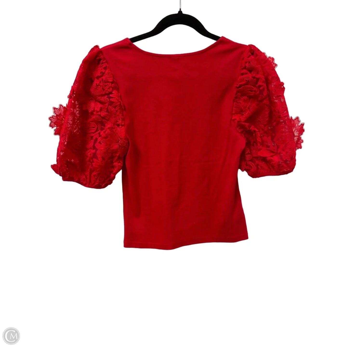 Top Short Sleeve By Dolan Left Coast In Red, Size: S