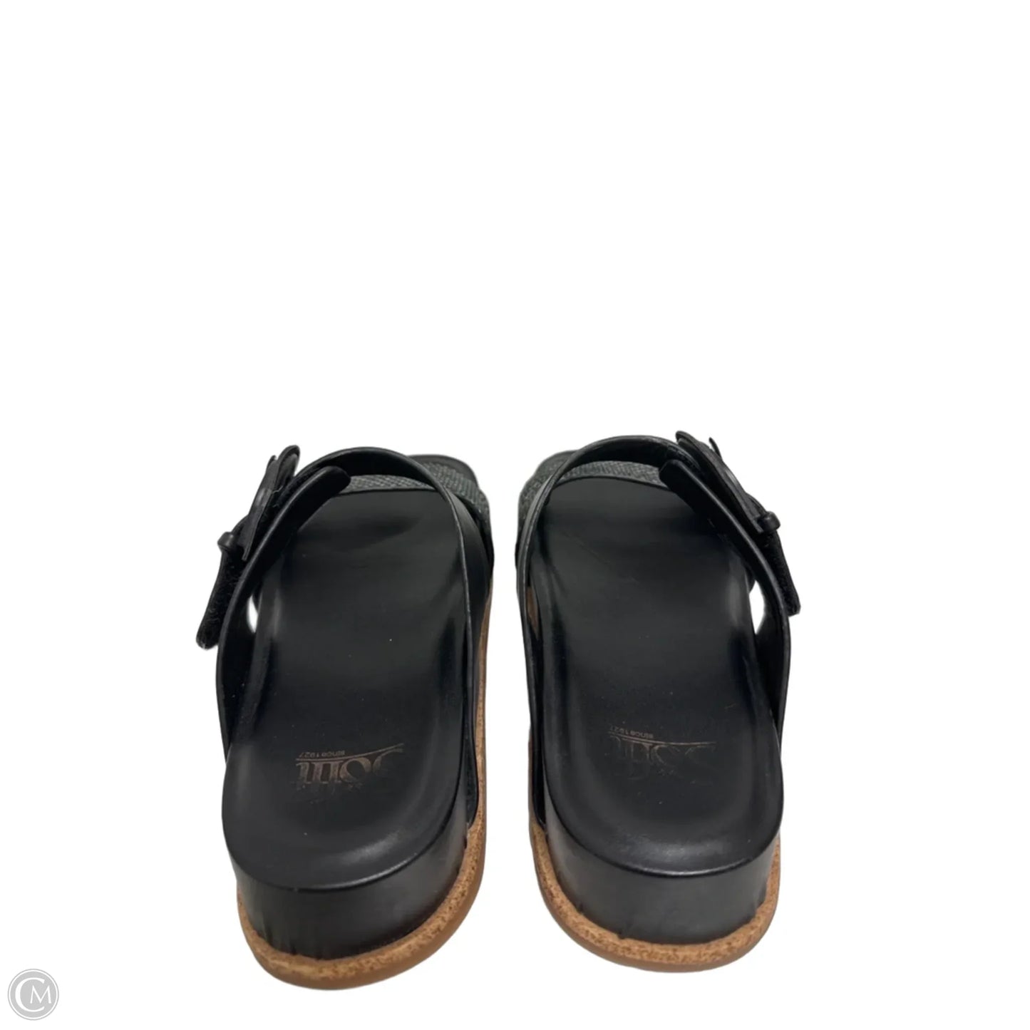 Sandals Flats By Sofft In Black, Size: 7