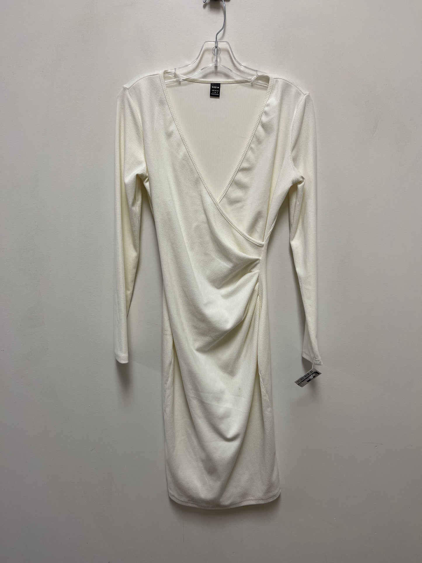 Dress Casual Midi By Shein In White, Size: S