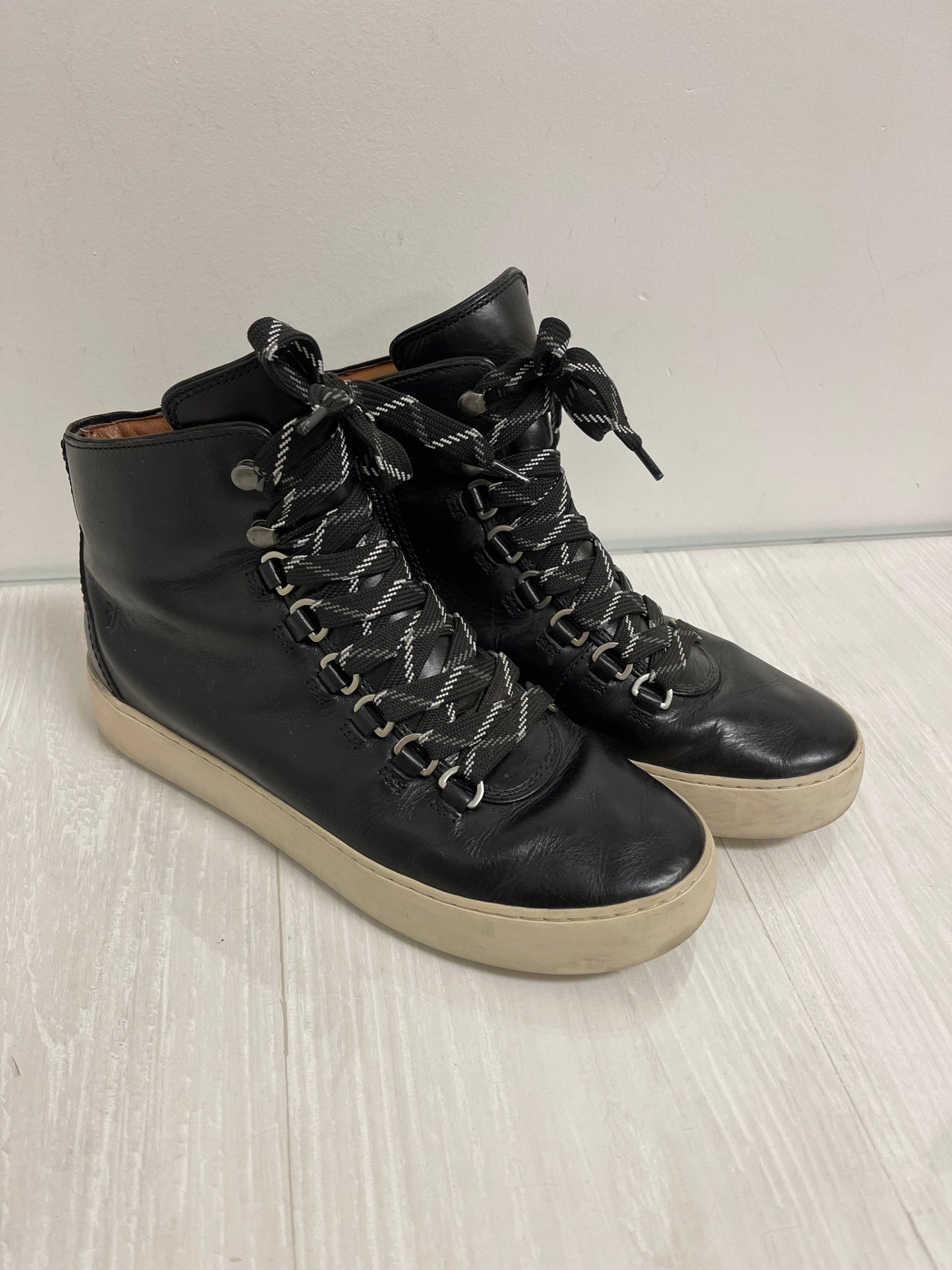 Shoes Sneakers By Frye In Black, Size: 8.5