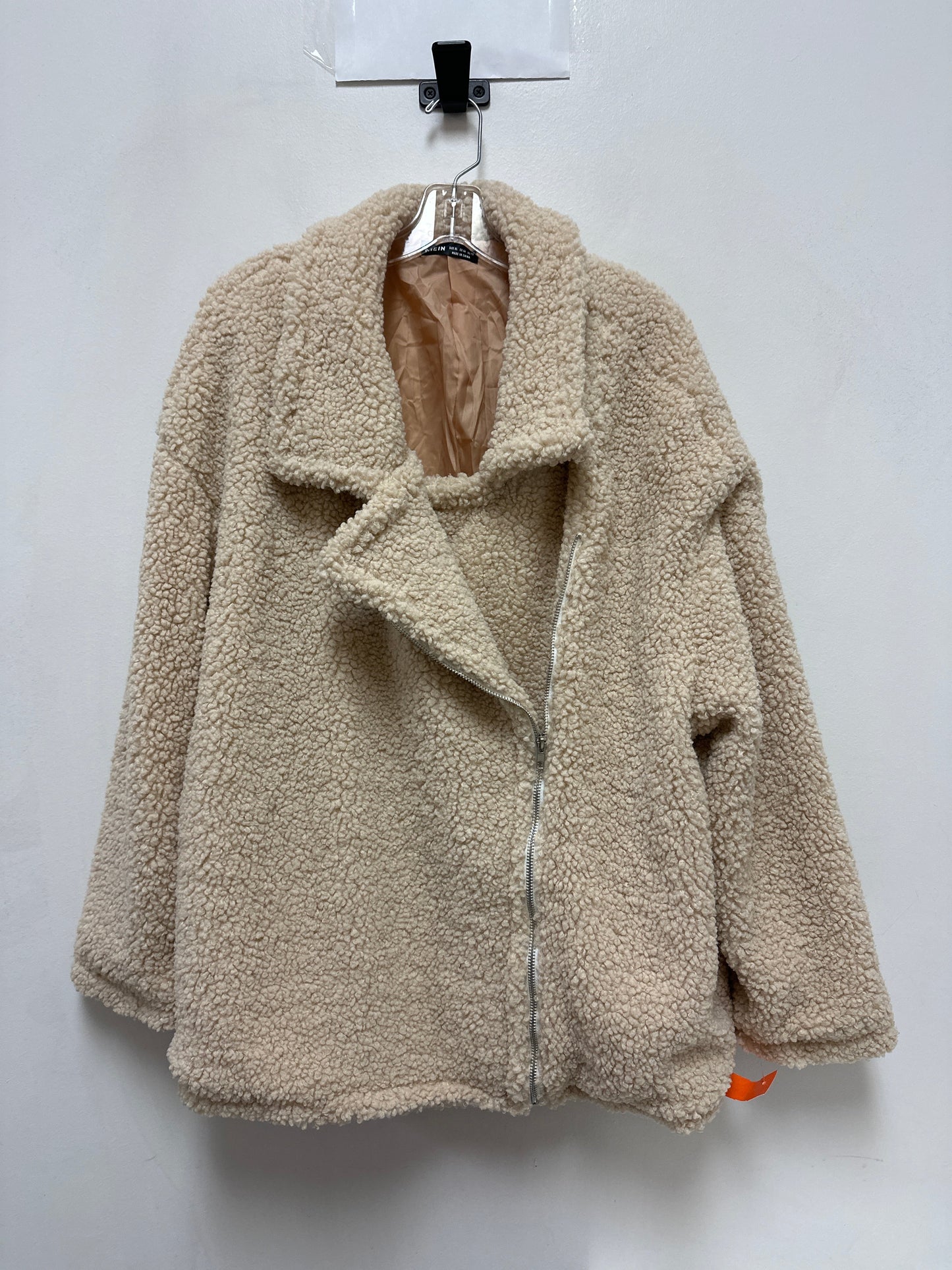 Coat Other By Shein In Cream, Size: Xl