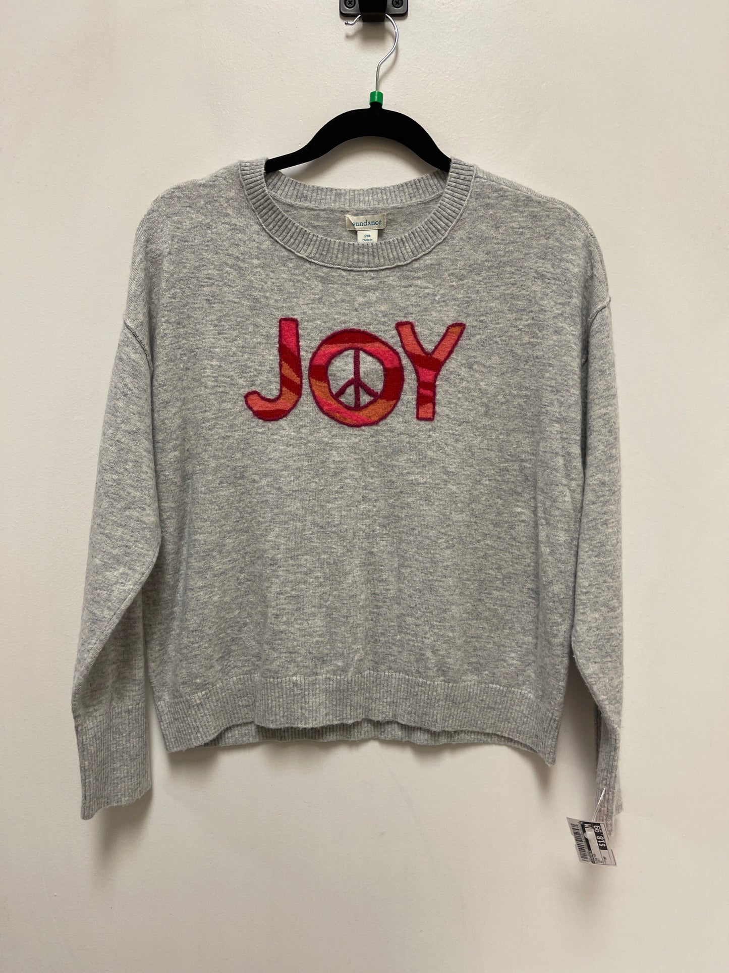 Sweater By Sundance In Grey, Size: Mp