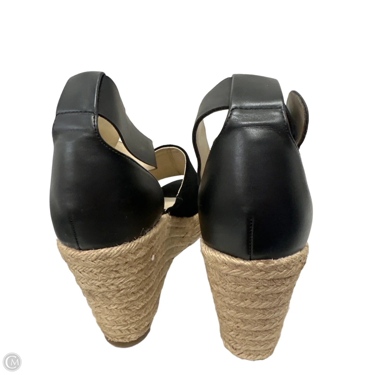 Sandals Heels Wedge By Marc Fisher In Black, Size: 10