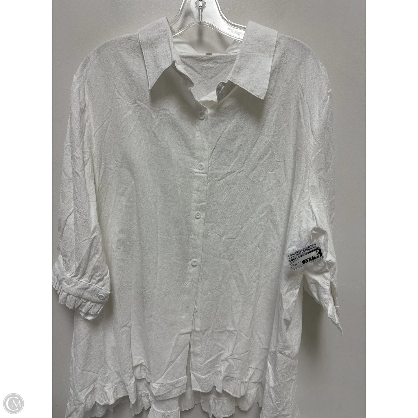 Blouse Long Sleeve By Clothes Mentor Size: 3x