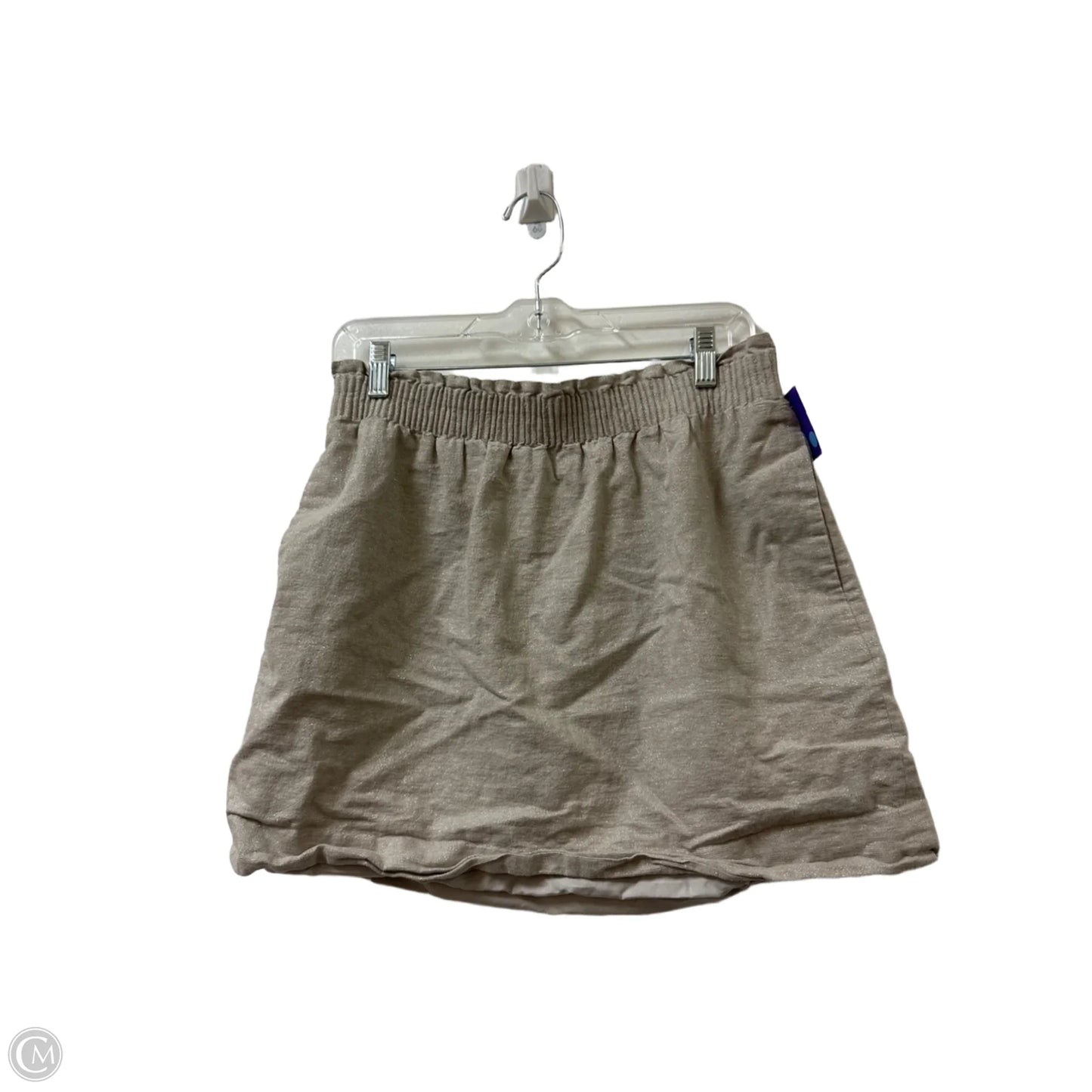 Skirt Mini & Short By J. Crew In Gold, Size: 8