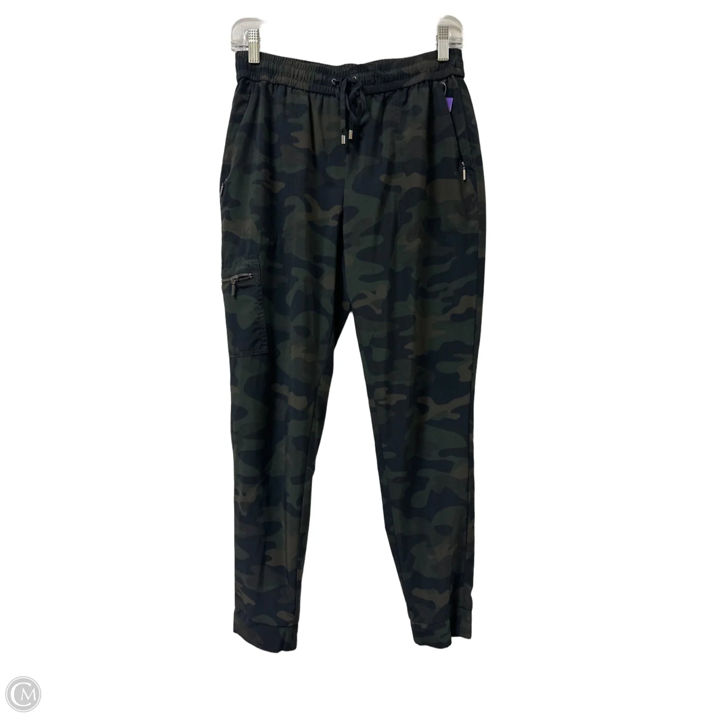 Athletic Pants By Chicos In Camouflage Print, Size: 2