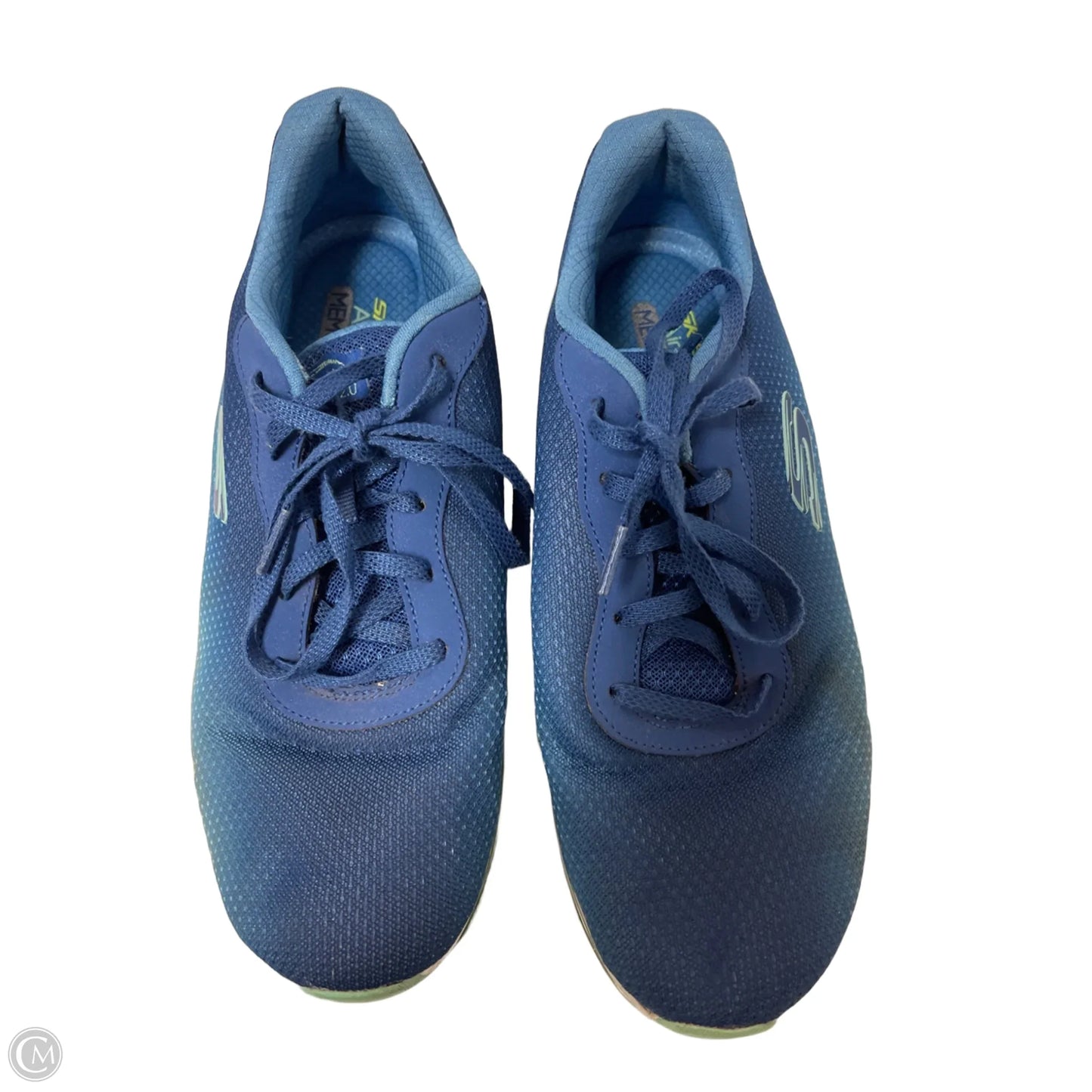 Shoes Athletic By Skechers In Blue, Size: 8.5