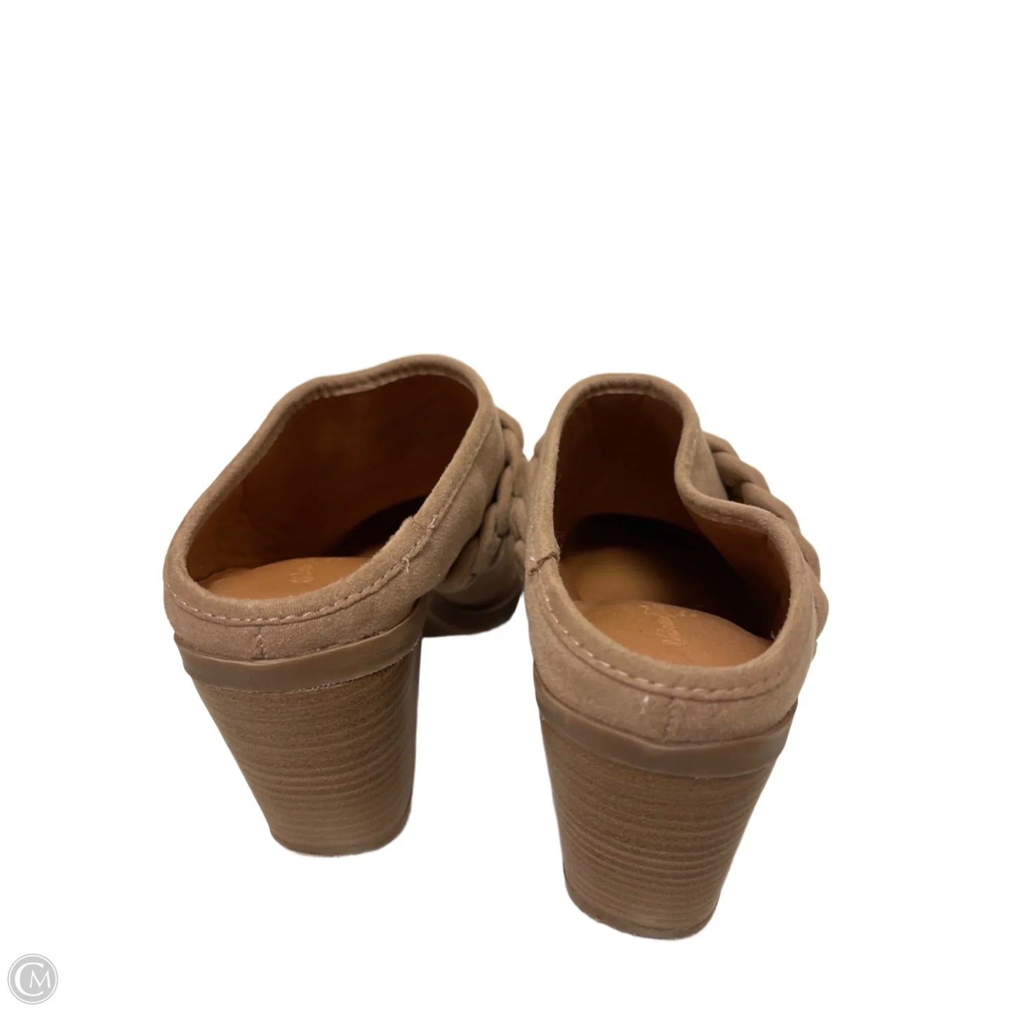 Boots Ankle Heels By Universal Thread In Taupe, Size: 6