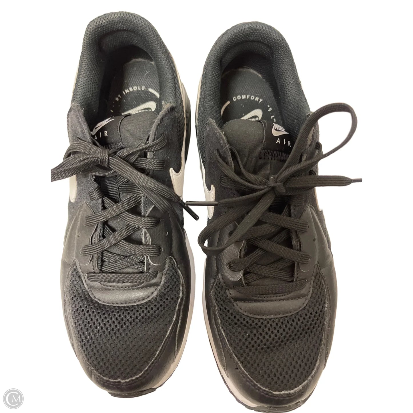 Shoes Athletic By Nike In Black & White, Size: 8