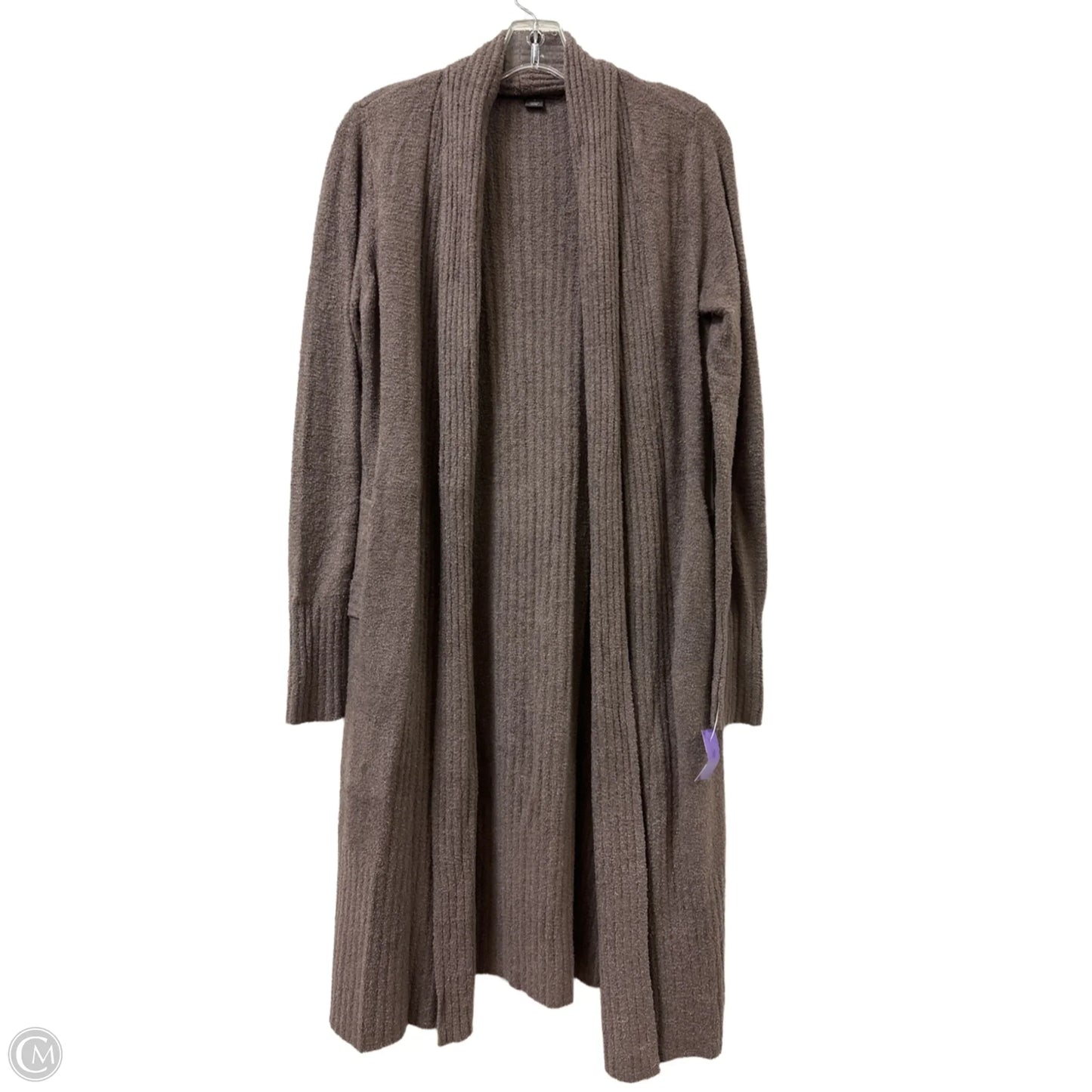 Sweater Cardigan By Barefoot Dreams In Brown, Size: S