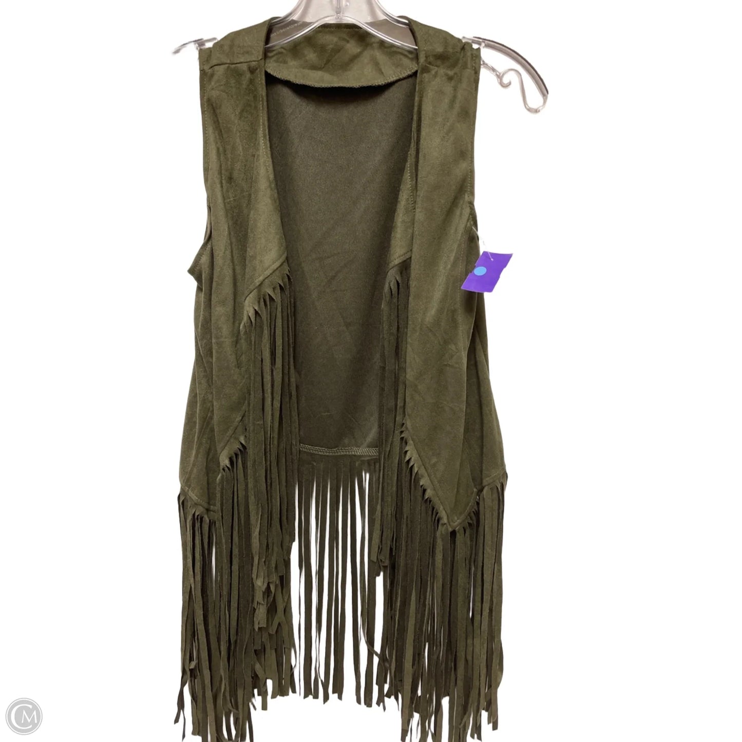 Vest Other By Clothes Mentor In Green, Size: S
