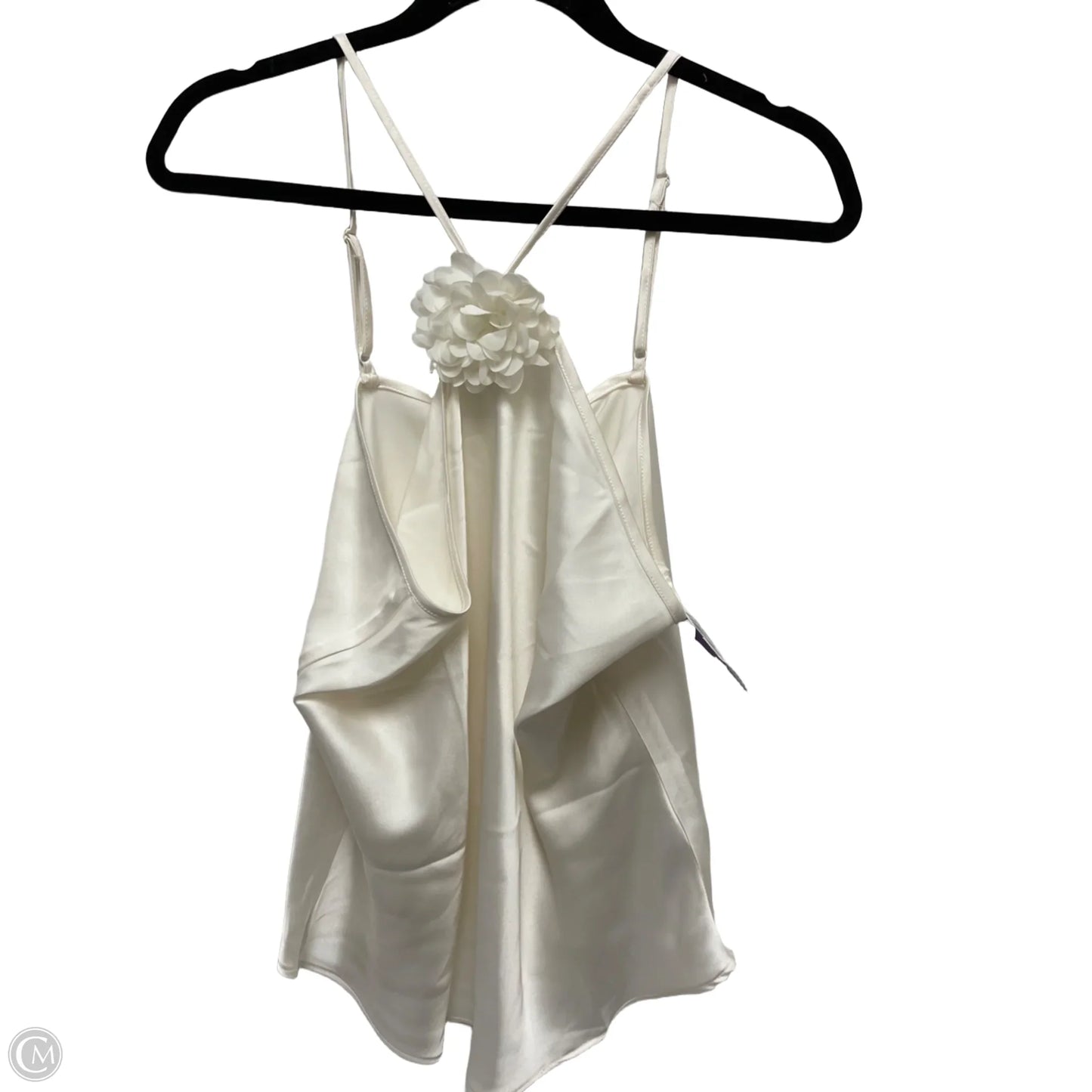 Top Sleeveless By Cynthia Rowley In Cream, Size: L