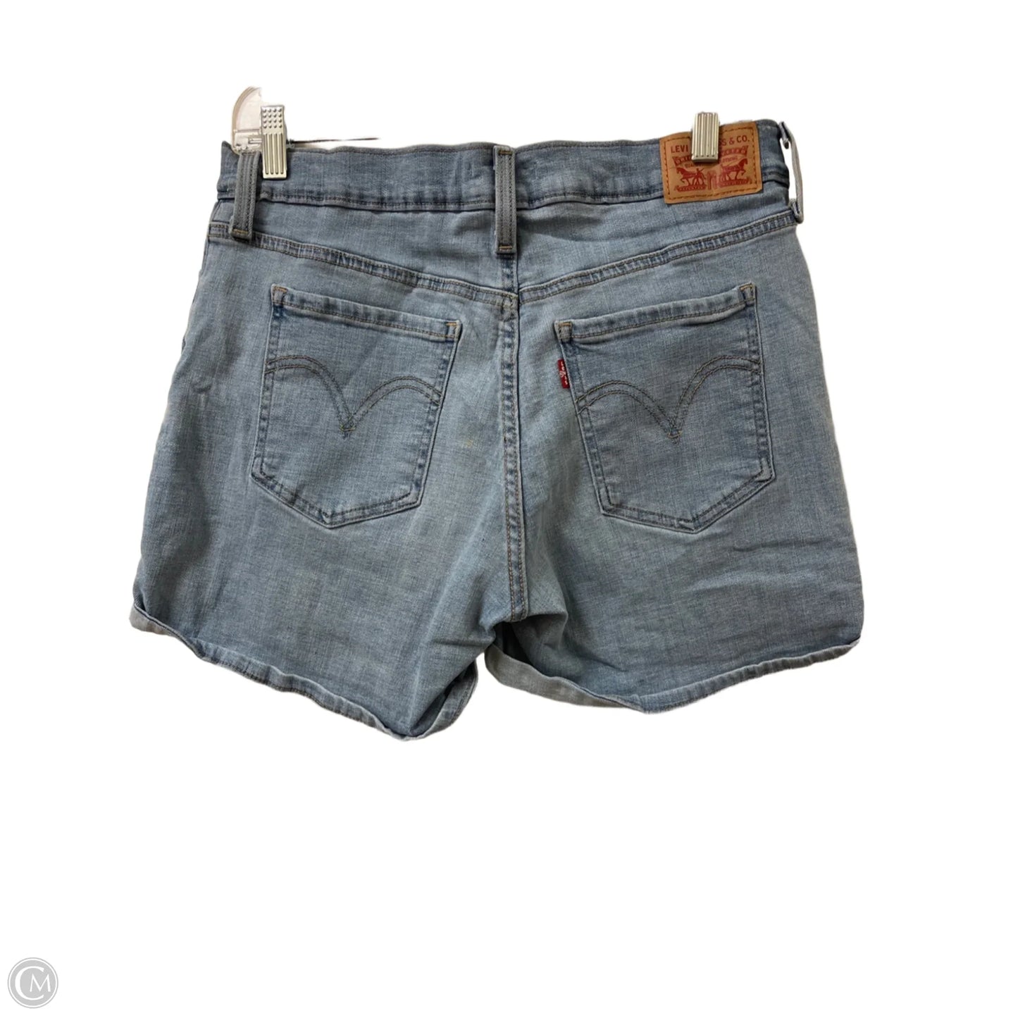 Shorts By Levis In Blue Denim, Size: 12