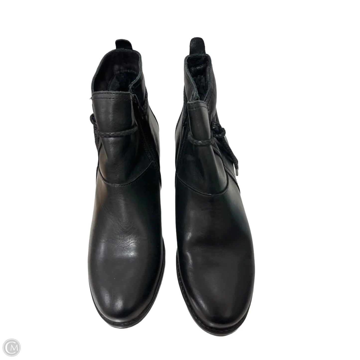 Boots Ankle Flats By Eric Michael London In Black, Size: 8.5