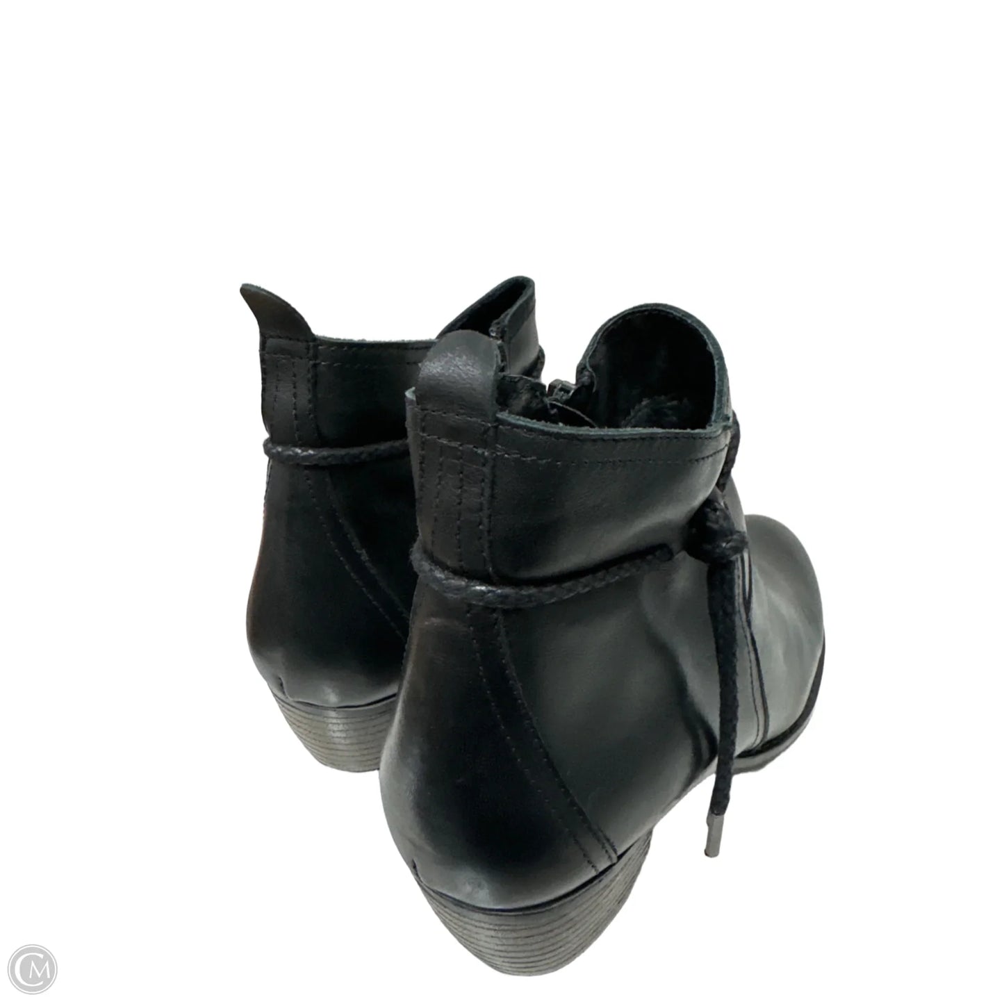 Boots Ankle Flats By Eric Michael London In Black, Size: 8.5