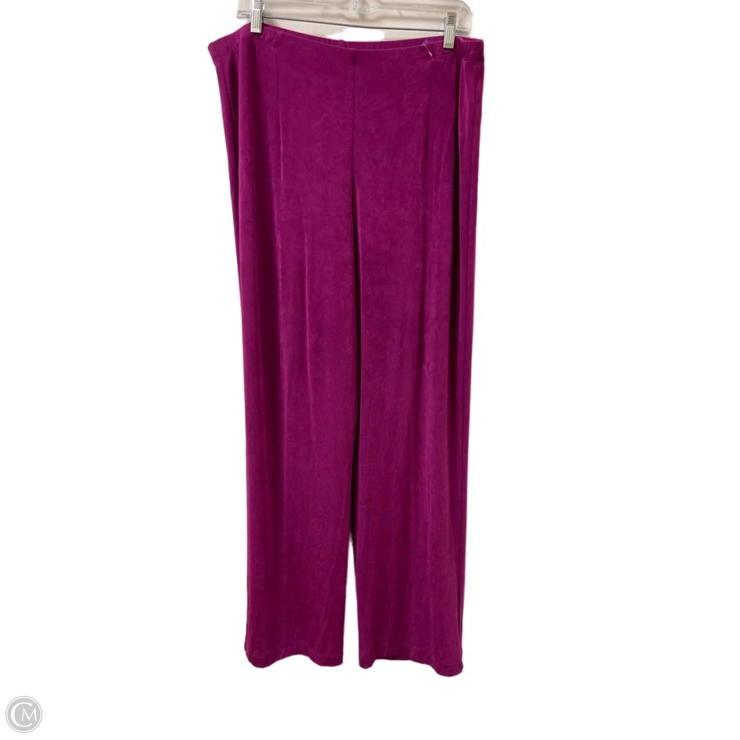Pants Wide Leg By Chicos In Purple, Size: 16